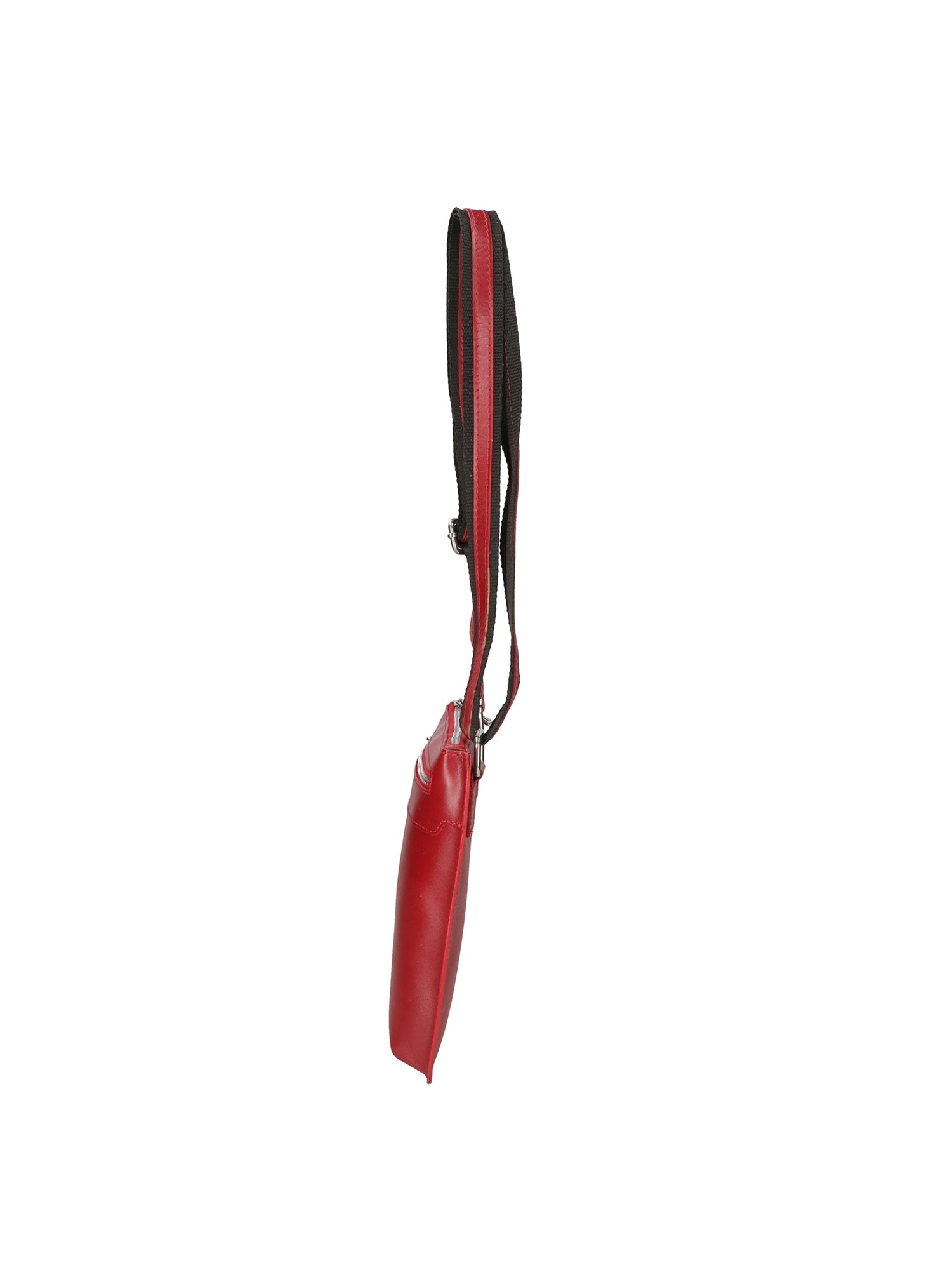 Flaviana Borsa a tracolla unisex Vera pelle 9117-ROSSO RED Chiara Ferretti