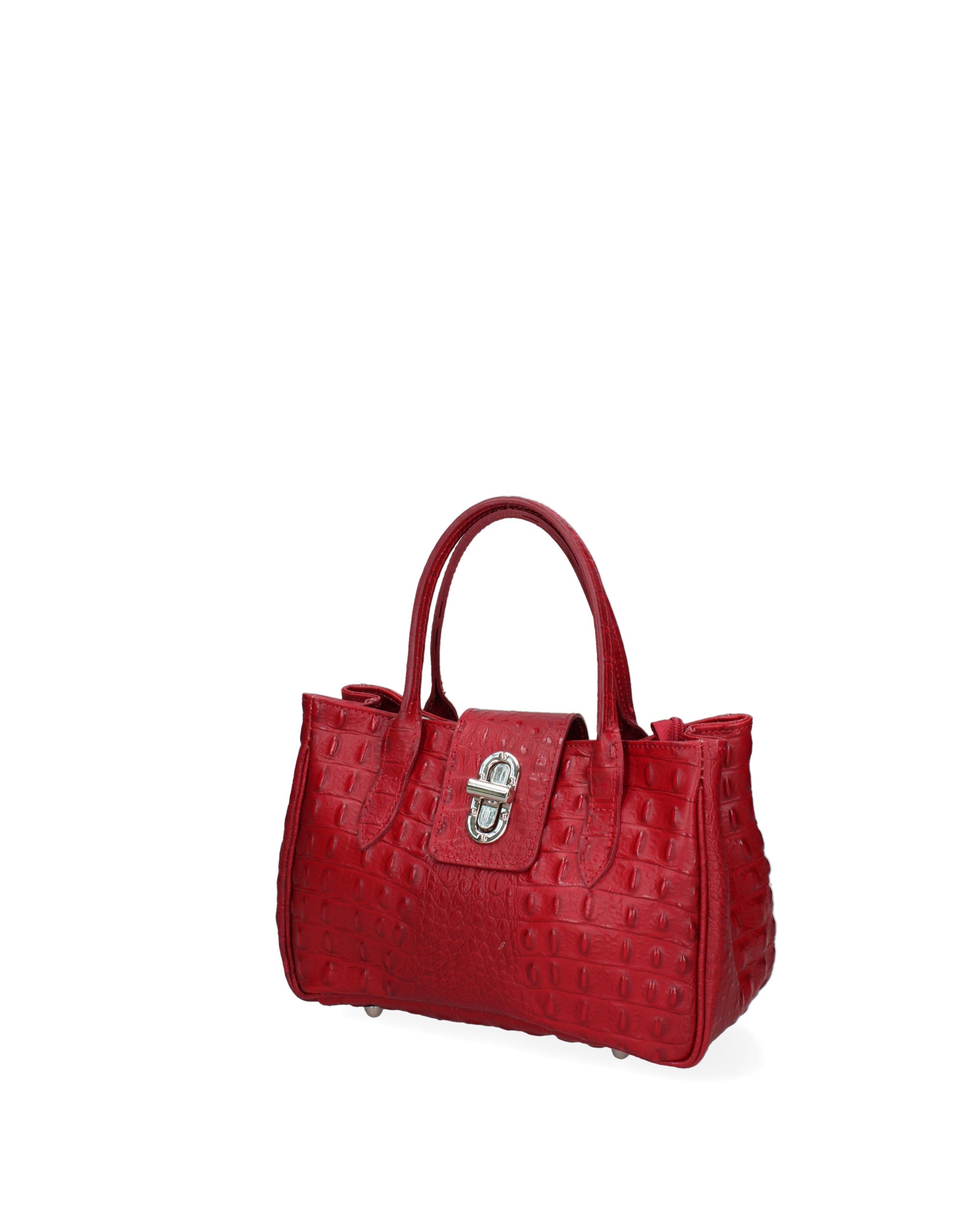 Cervo Borsa a tracolla da donna Vera pelle 7720-ROSSO Chiara Ferretti