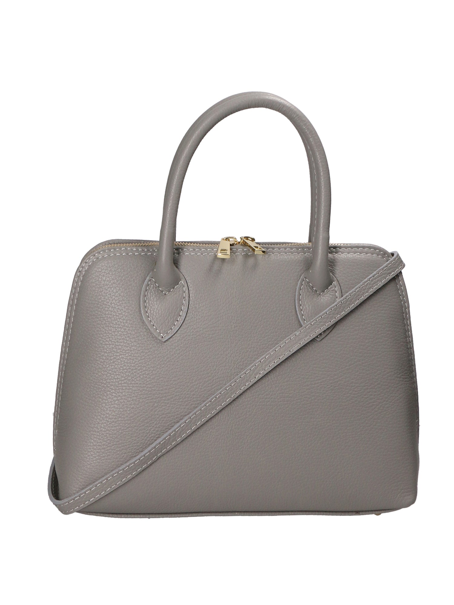 Kloe Borsa a mano da donna 100% pelle 3349-GRIGIO Chiara Ferretti