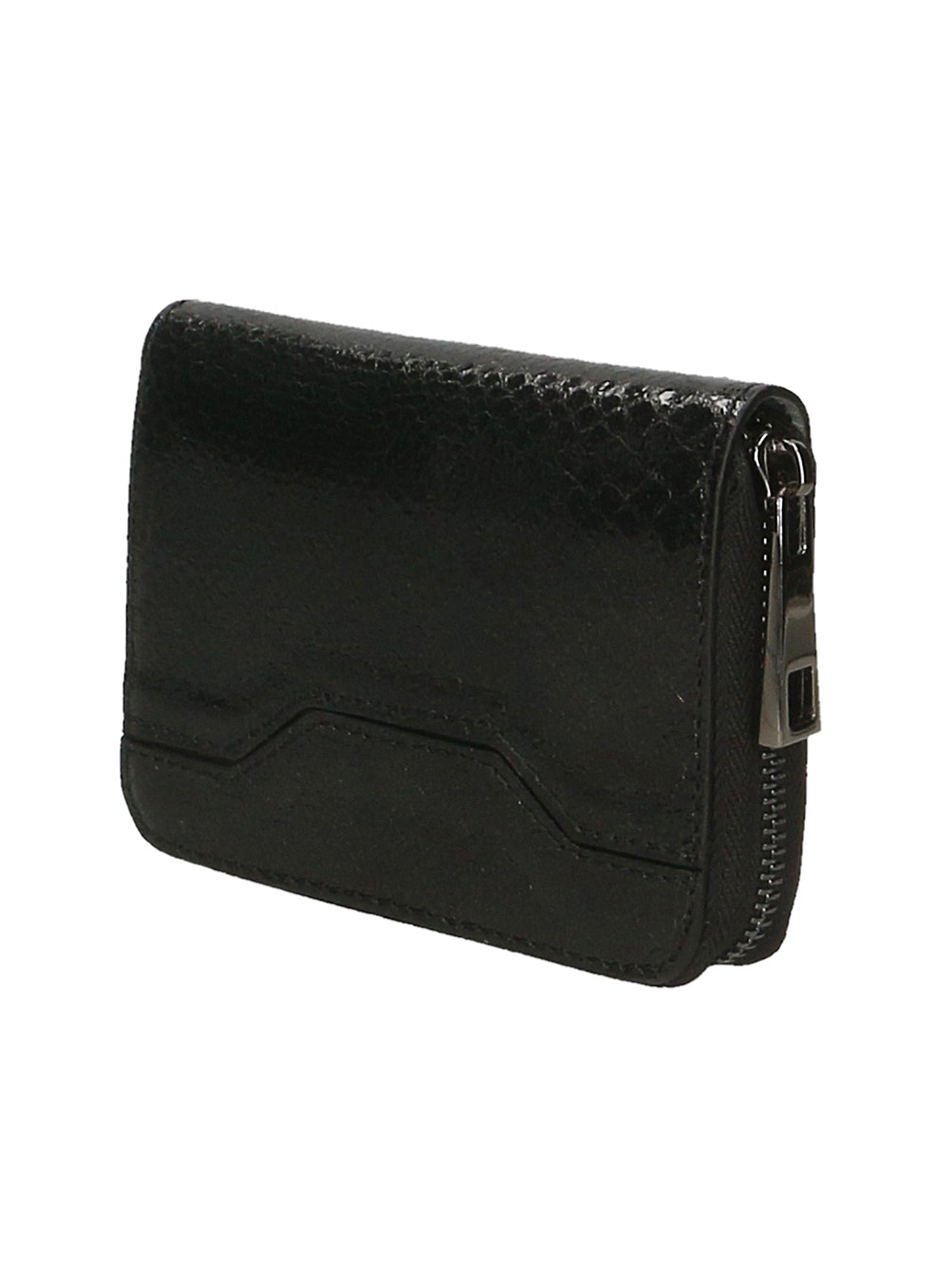Nohemi Portafoglio donna vera pelle Zip 524072-NERO BLACK Chiara Ferretti