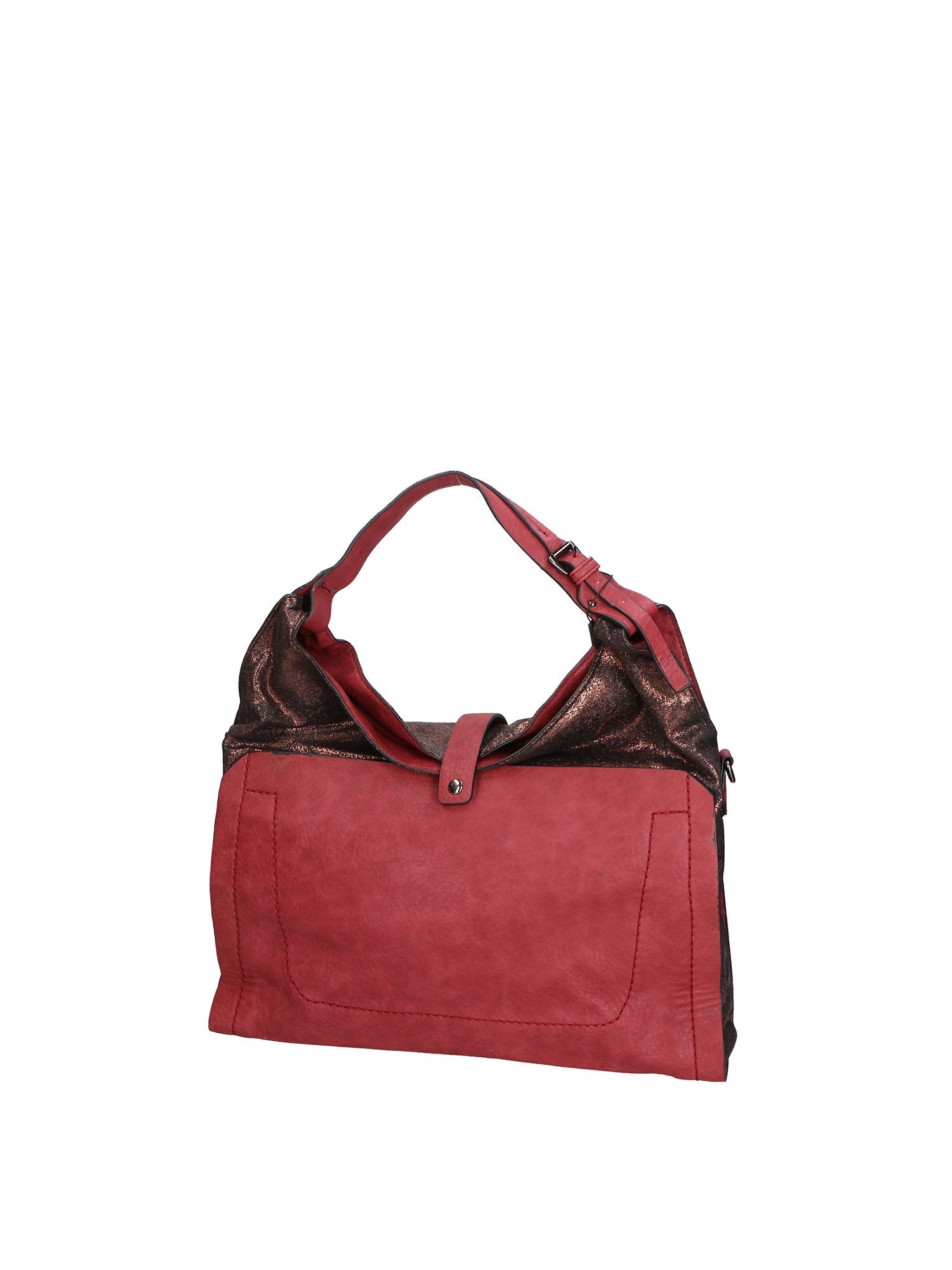 Edera Elite Borsa a spalla da donna Vera pelle LK0247-BORDEAUX Chiara Ferretti