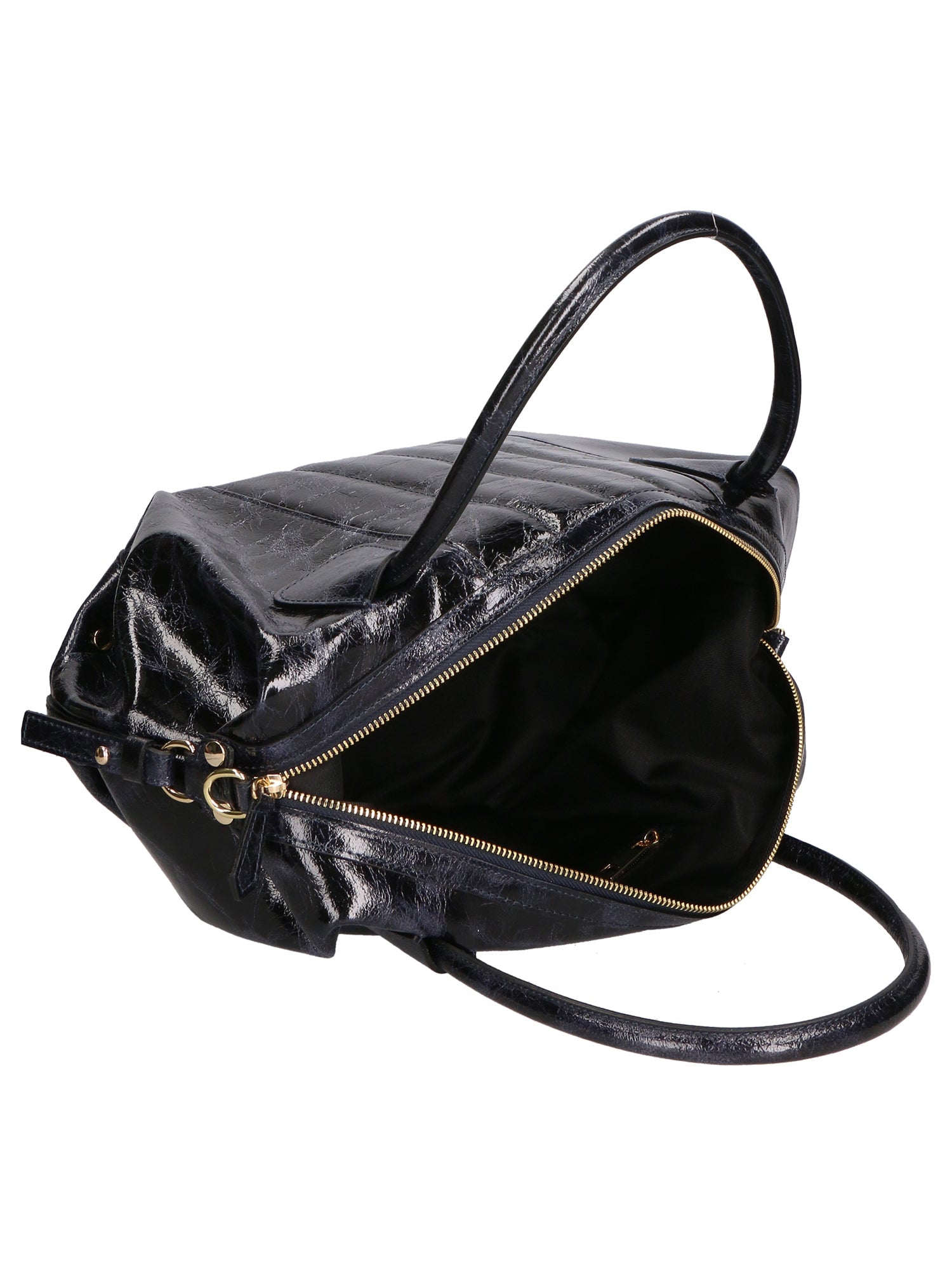 Borsa a spalla da Donna Wilma in Vera Pelle Made in Italy 34x23x13 cm
