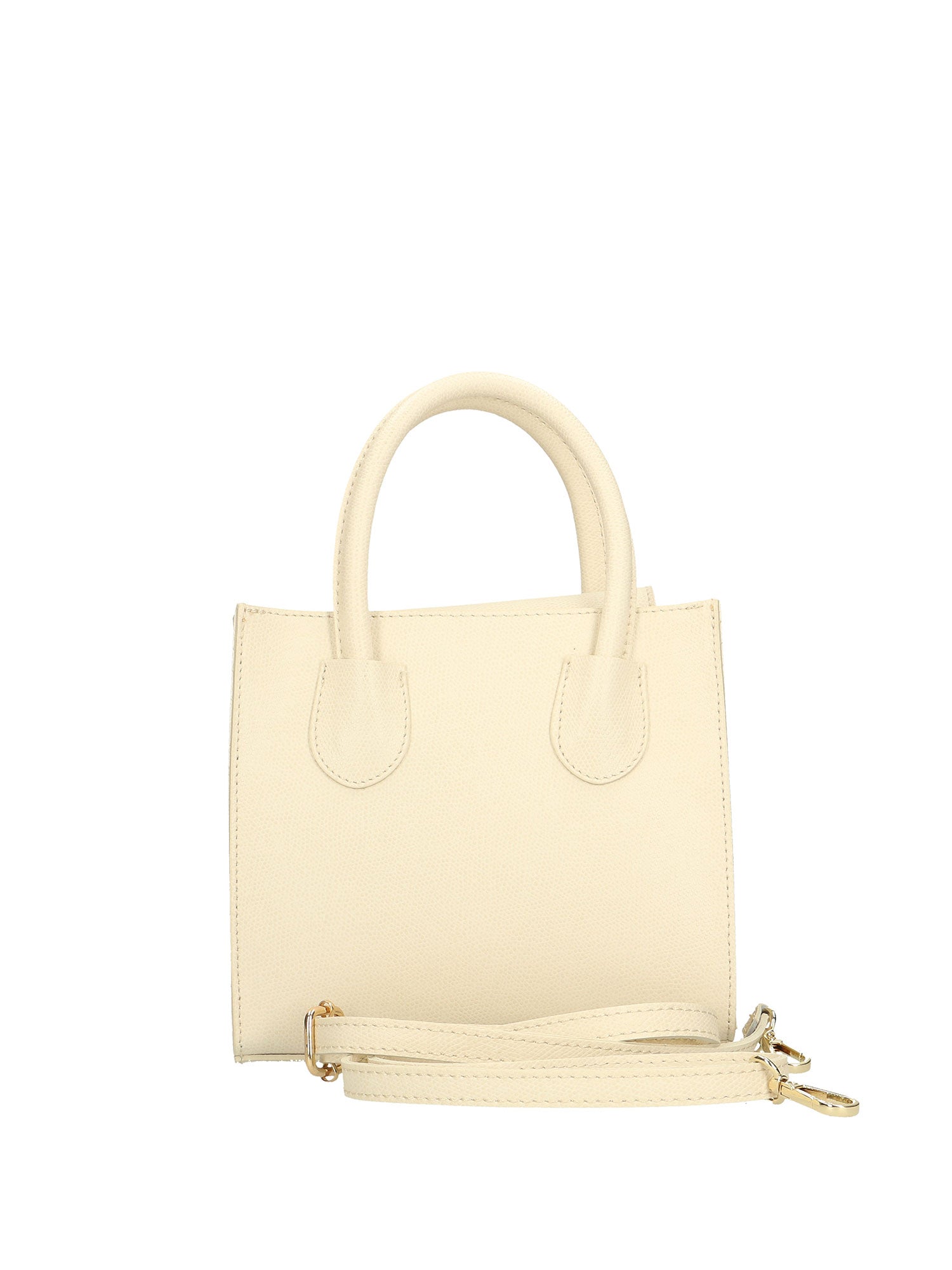 Borsa a mano da donna In Vera pelle Made in Italy 19x20x10 cm