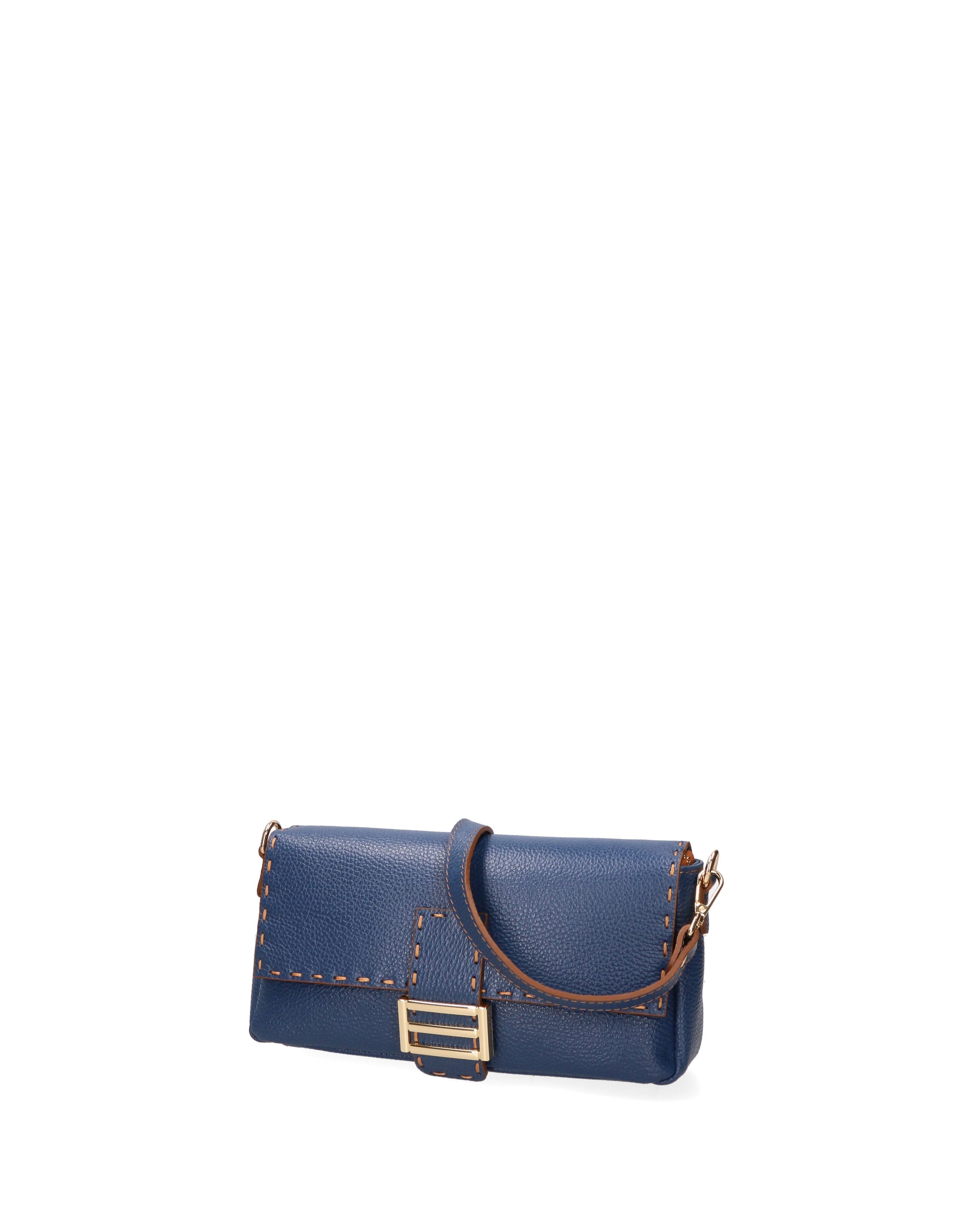 Borsa a spalla da Donna Wally in Vera Pelle Made in Italy 29x13x9 cm