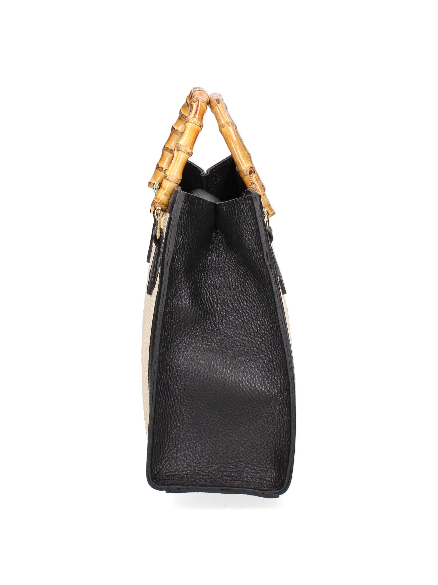 Eterea Borsa a mano da donna Misto pelle e tessuto 05097-142+D28 NERO Chiara Ferretti