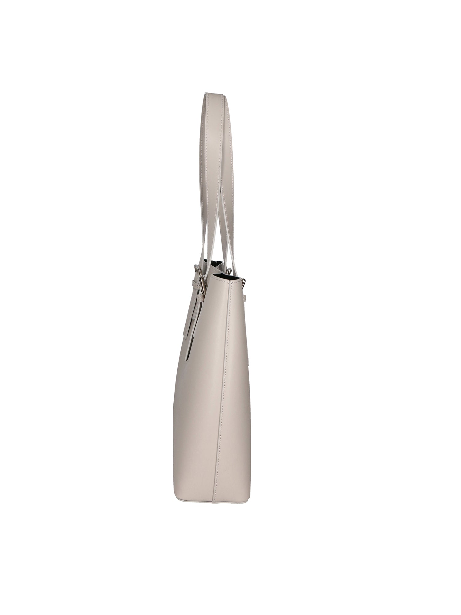 Germana Borsa a spalla da donna 100% pelle 05924-B86 GRIGIO Chiara Ferretti