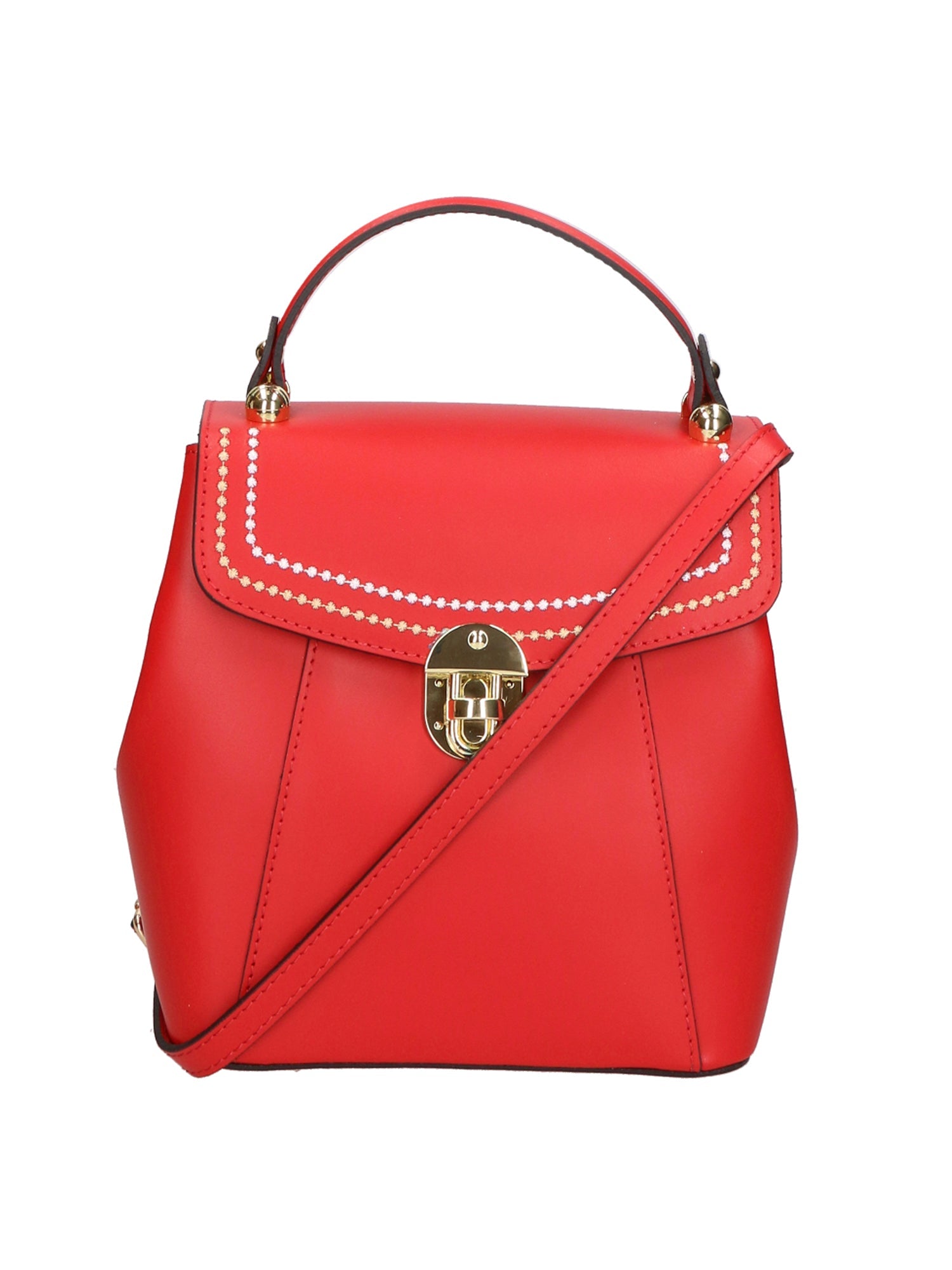 Giuditta Borsa a mano da donna 100% pelle 05937-L214 ROSSO Chiara Ferretti