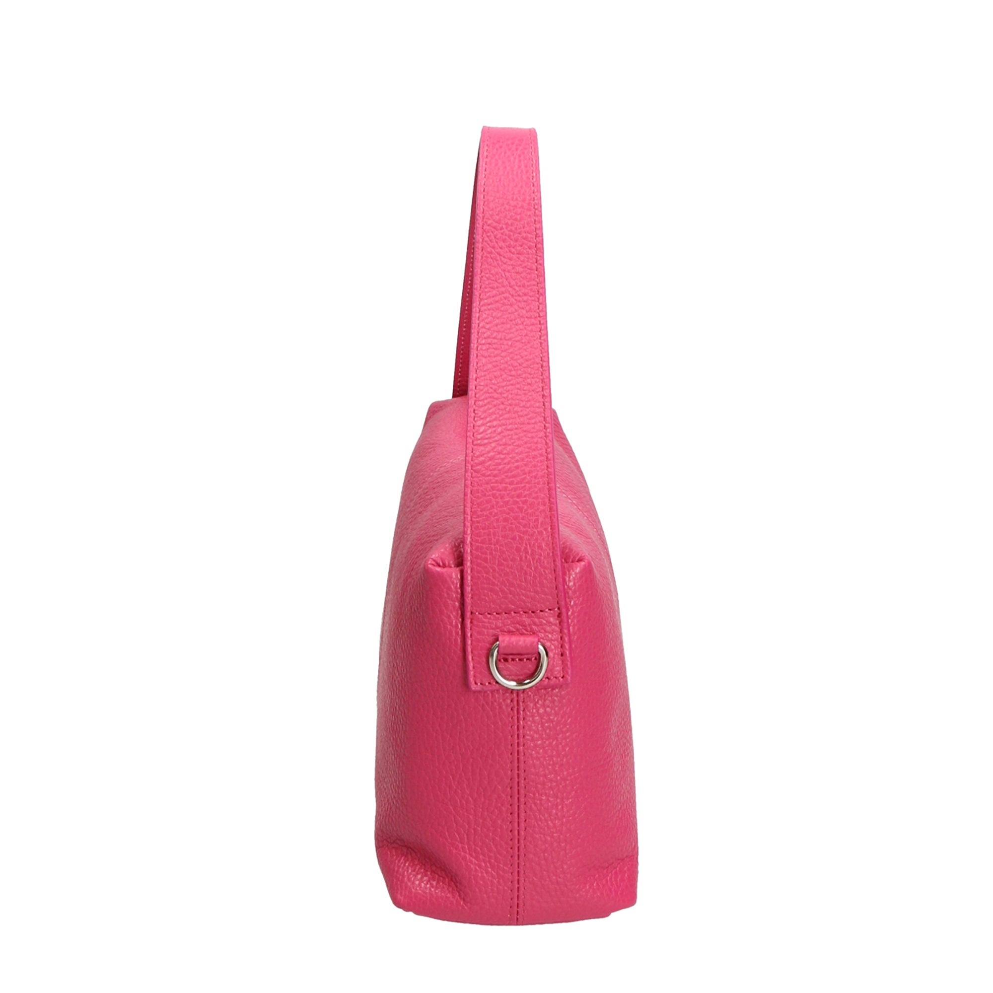 Damenhandtasche aus echtem Leder, hergestellt in Italien, 29 x 23 x 17 cm
