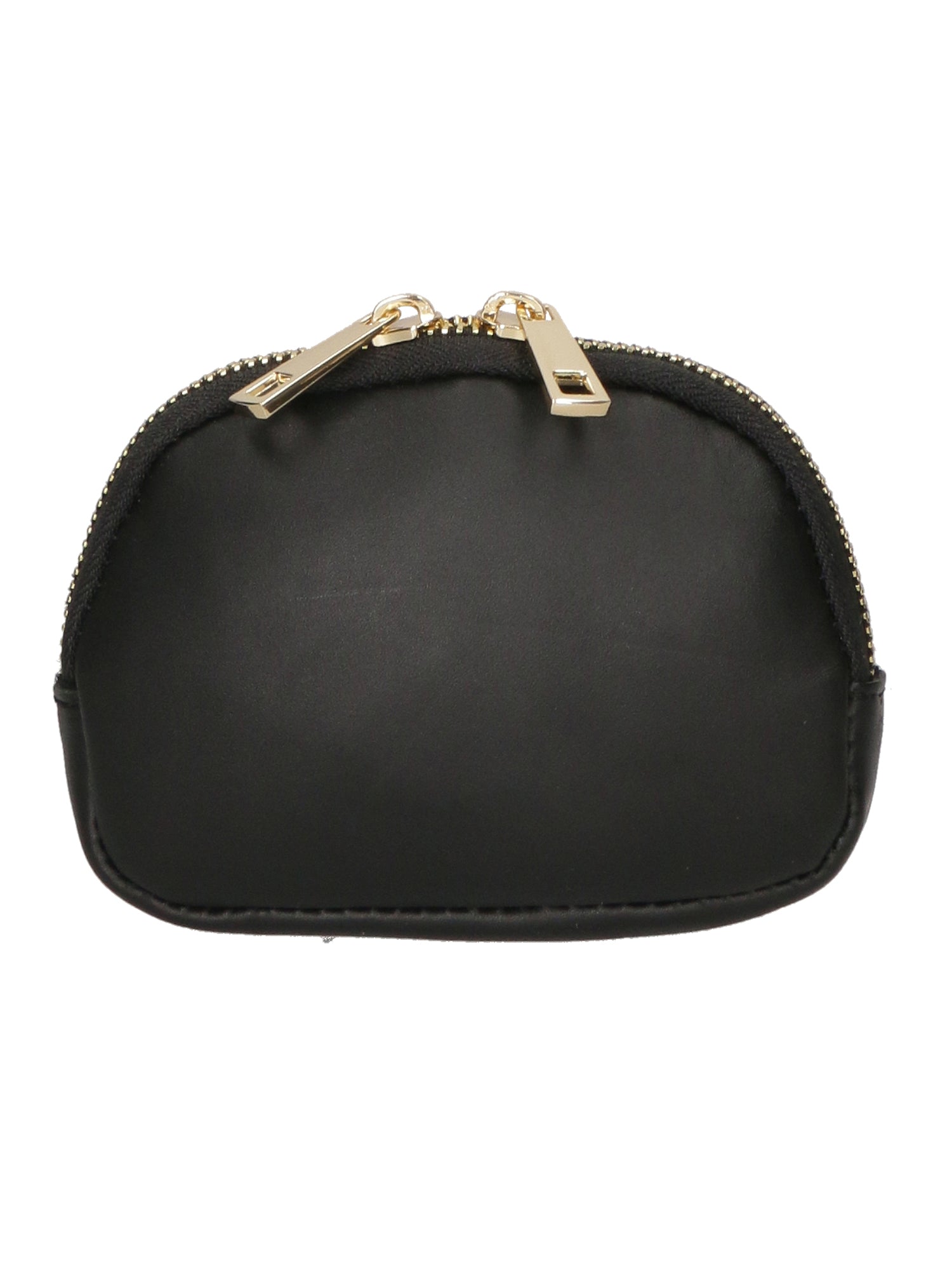 Rachele Pochette donna vera pelle Zip 02535-NERO Chiara Ferretti