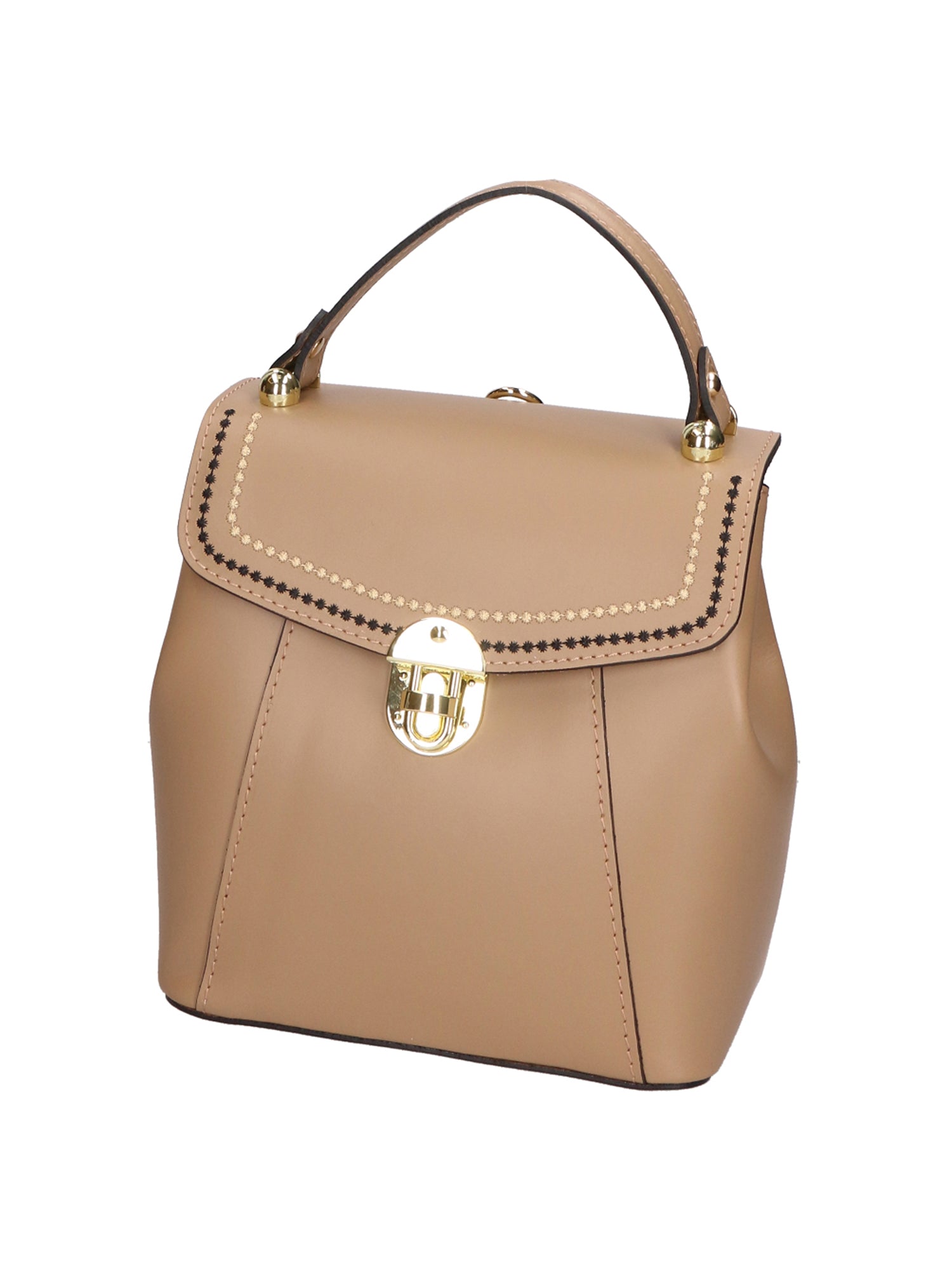 Giuditta Borsa a mano da donna 100% pelle 05937-L110 TAUPE CHIARO Chiara Ferretti