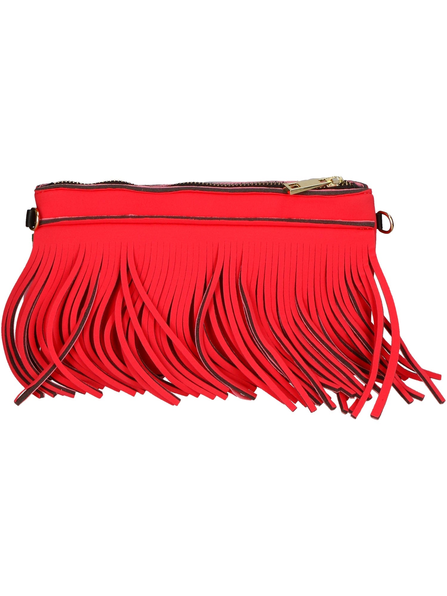 Oxsana Borsa a spalla da donna Neoprene 1311-ROSSO RED Chiara Ferretti