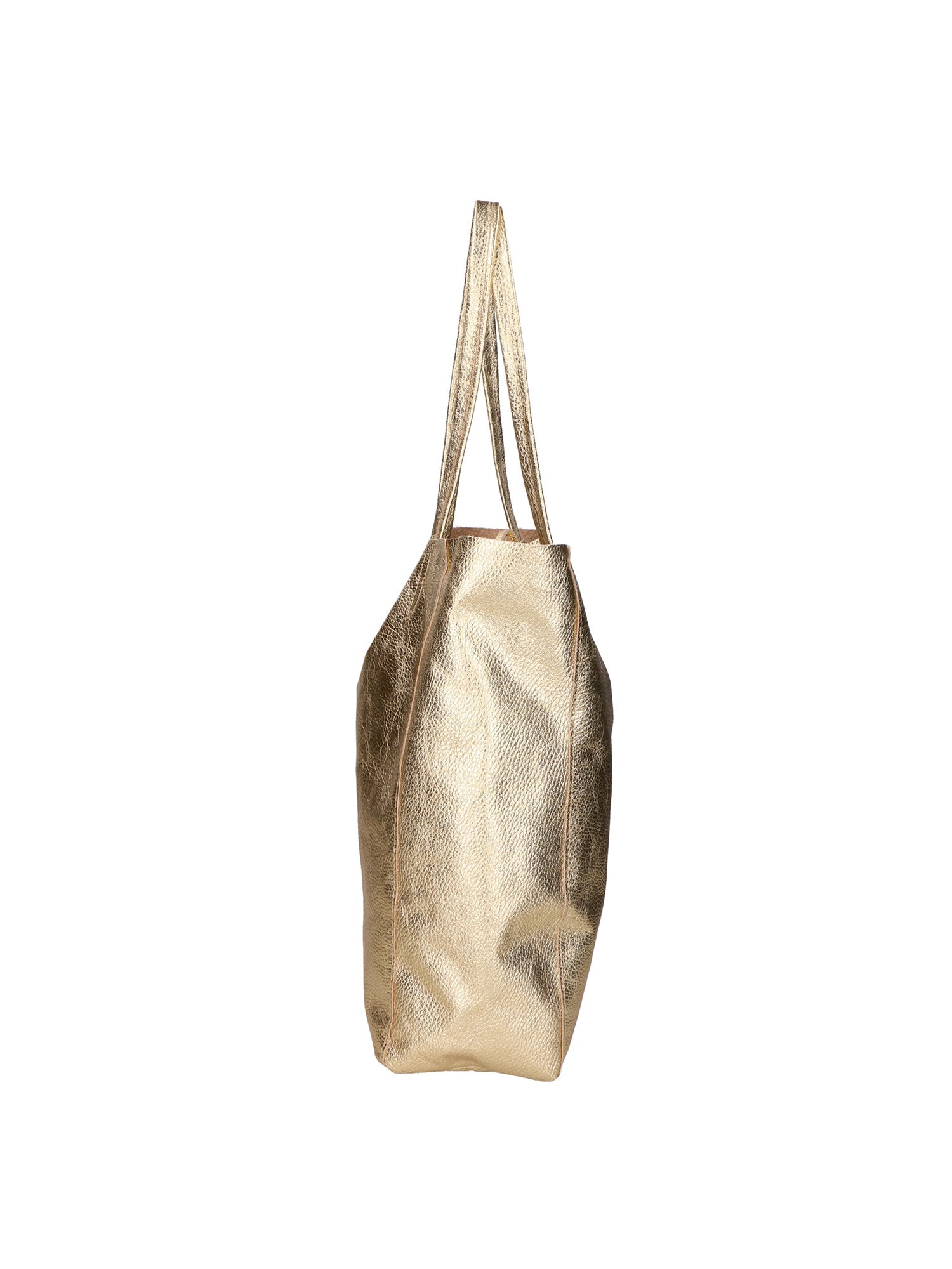 Genny Women's Shoulder Bag in Genuine Leather Made in Italy 36x40x11 cm