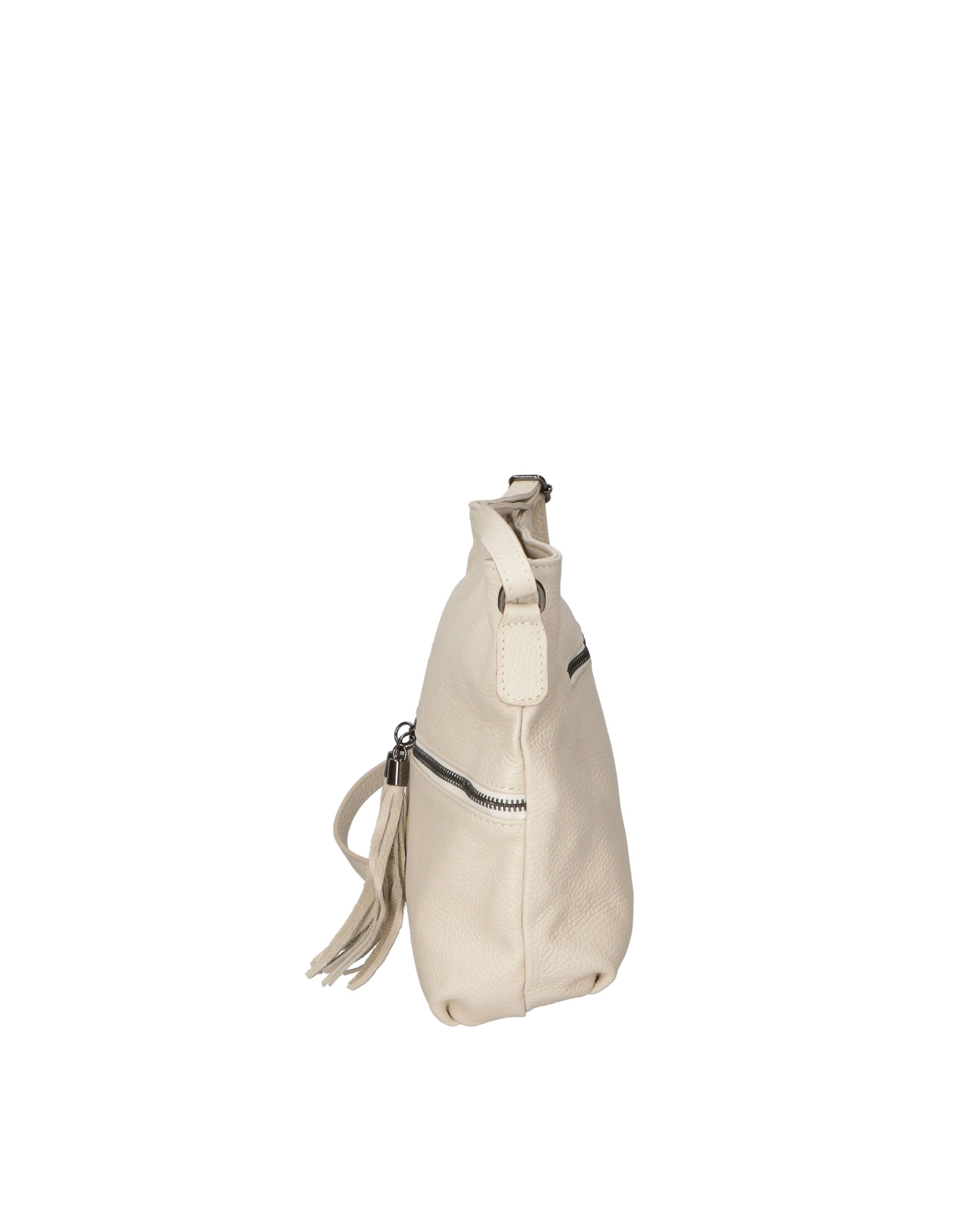 Erminia Borsa a tracolla da donna Vera pelle 80062-BEIGE Chiara Ferretti
