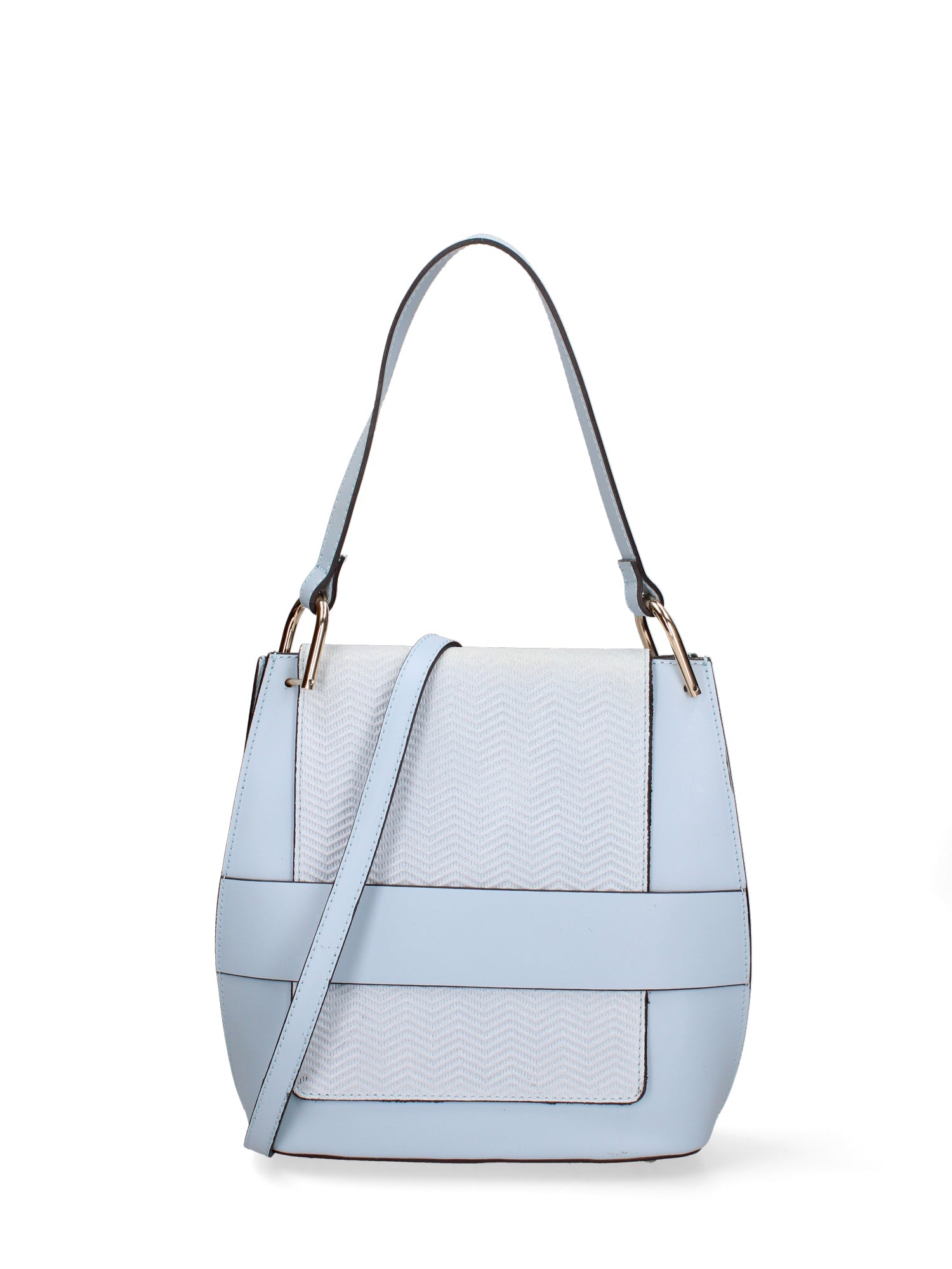 Levana Borsa a spalla da donna Vera pelle 8911-CIELO Chiara Ferretti