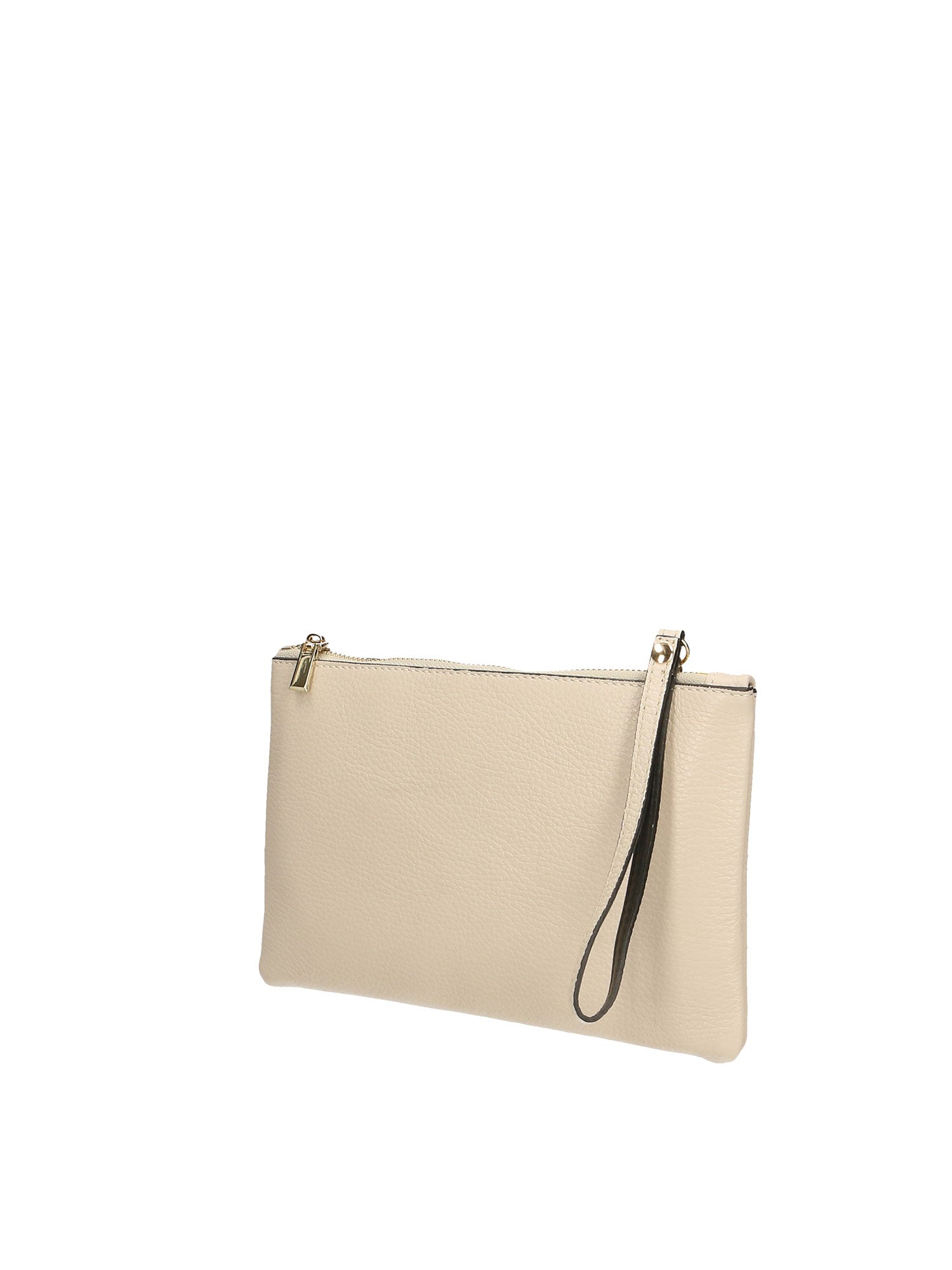 Embera 194834-BEIGE Pochette da donna in vera pelle Chiara Ferretti