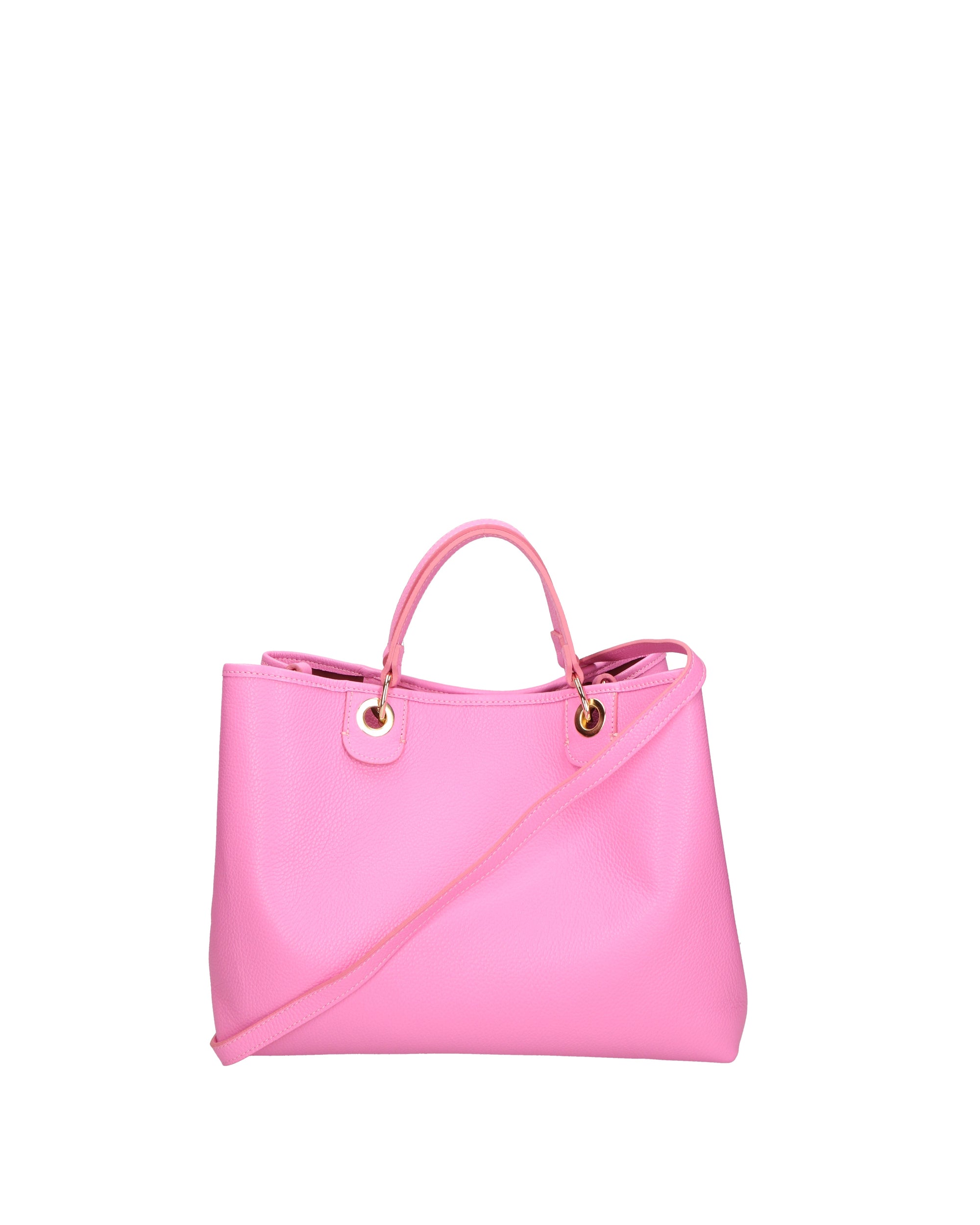 Azurite Borsa a mano da donna 100% pelle 06105-D213 PINK Chiara Ferretti