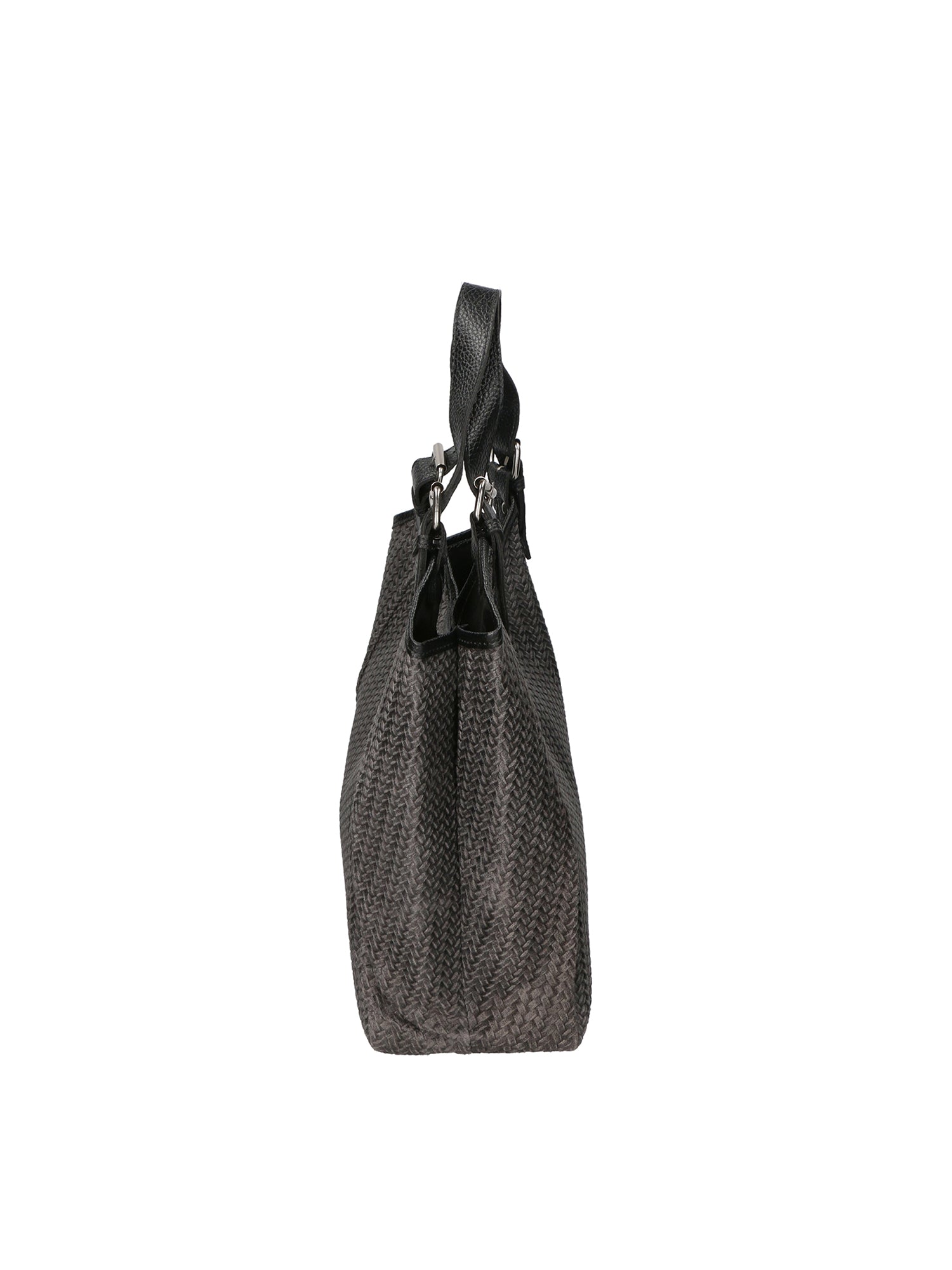 Elettra Borsa a mano da donna Vera pelle 80050-GRIGIO Chiara Ferretti