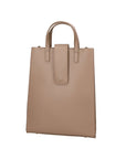 Giuseppina Borsa a mano da donna Vera pelle 05990-L110 TAUPE CHIARO+04 TAUPE CHIARO Chiara Ferretti