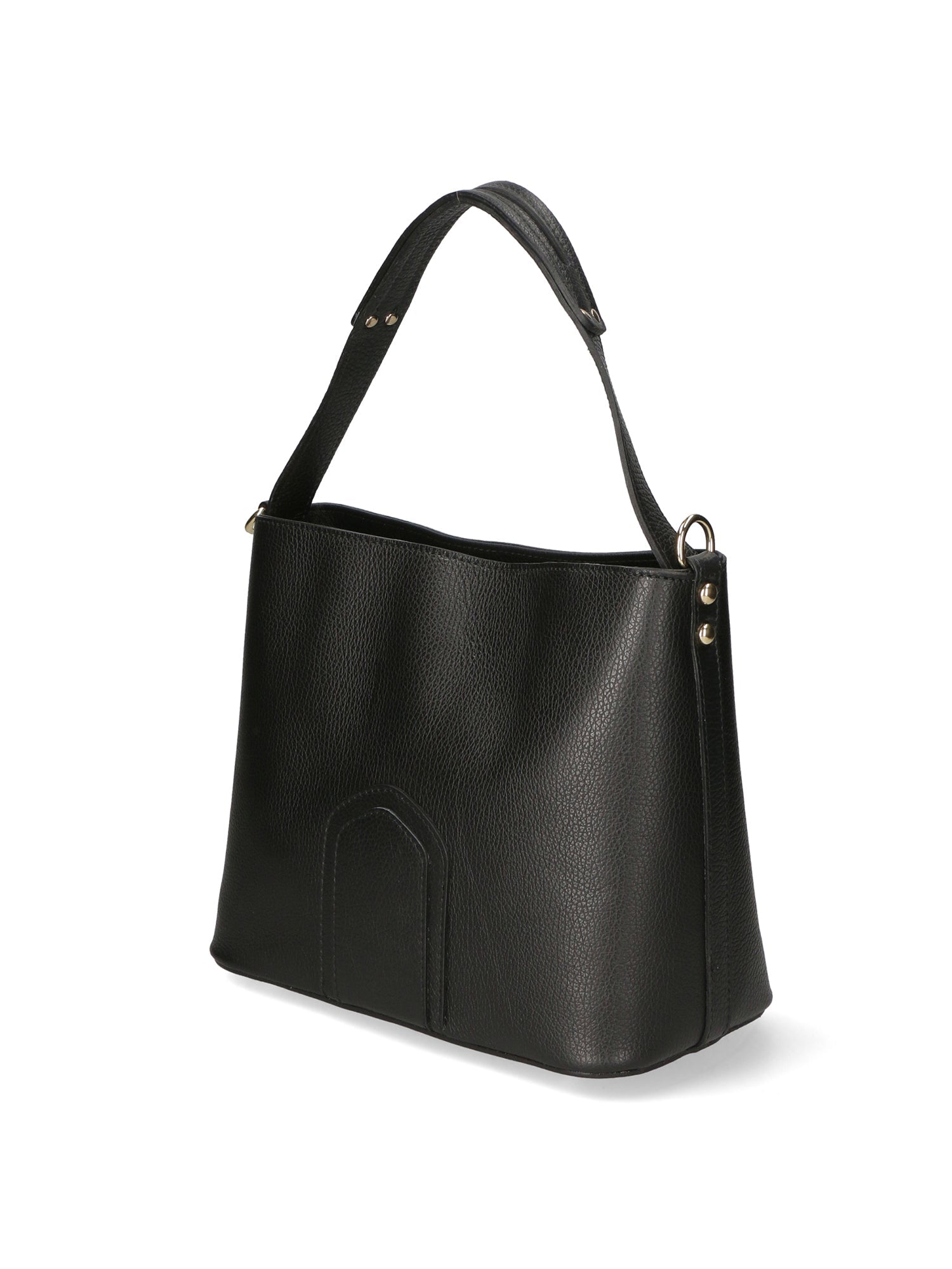 Erica Borsa a mano da donna Vera pelle 80071-NERO BLACK Chiara Ferretti