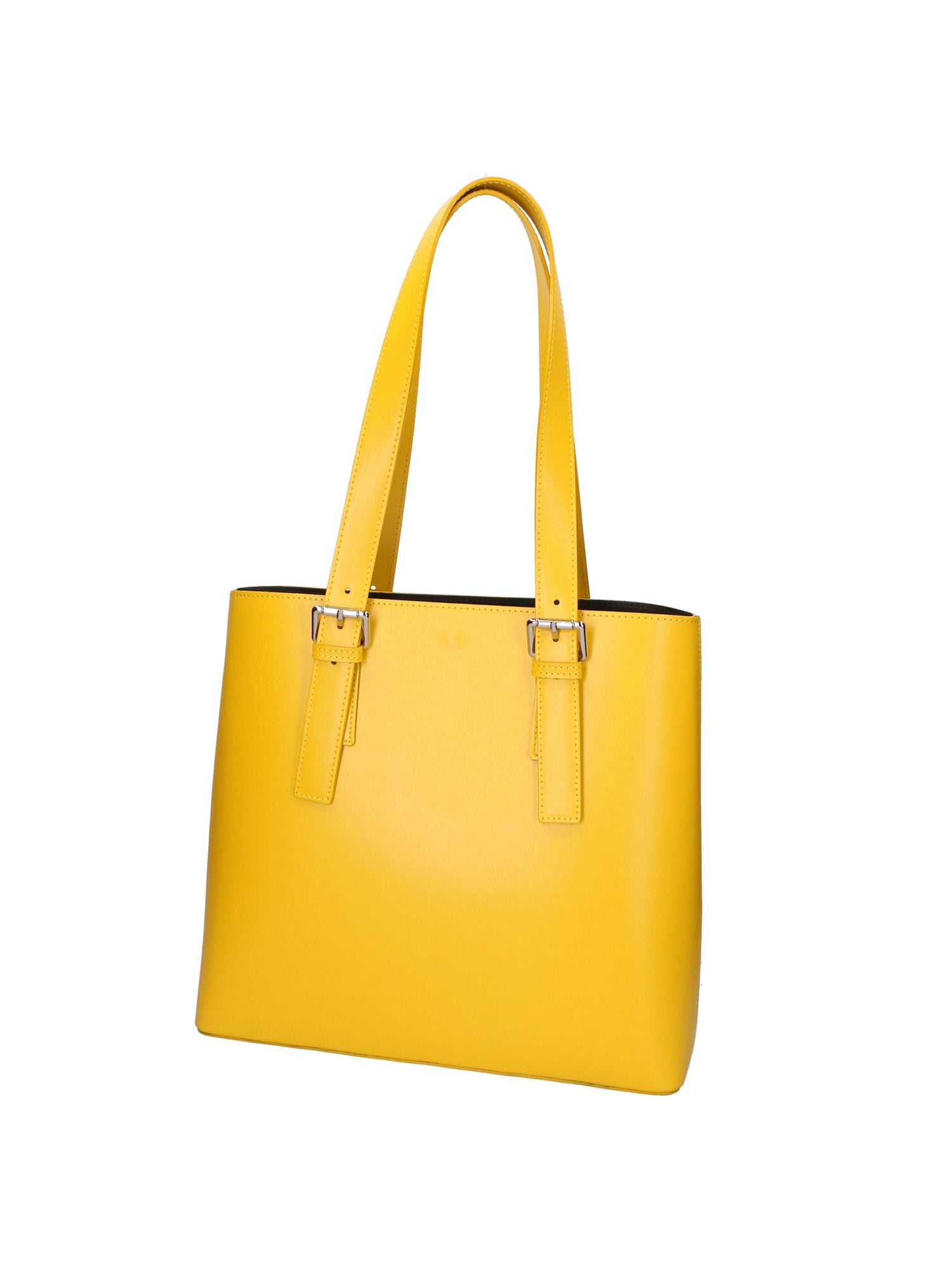 Germana Borsa a spalla da donna 100% pelle 05924-B04 GIALLO Chiara Ferretti