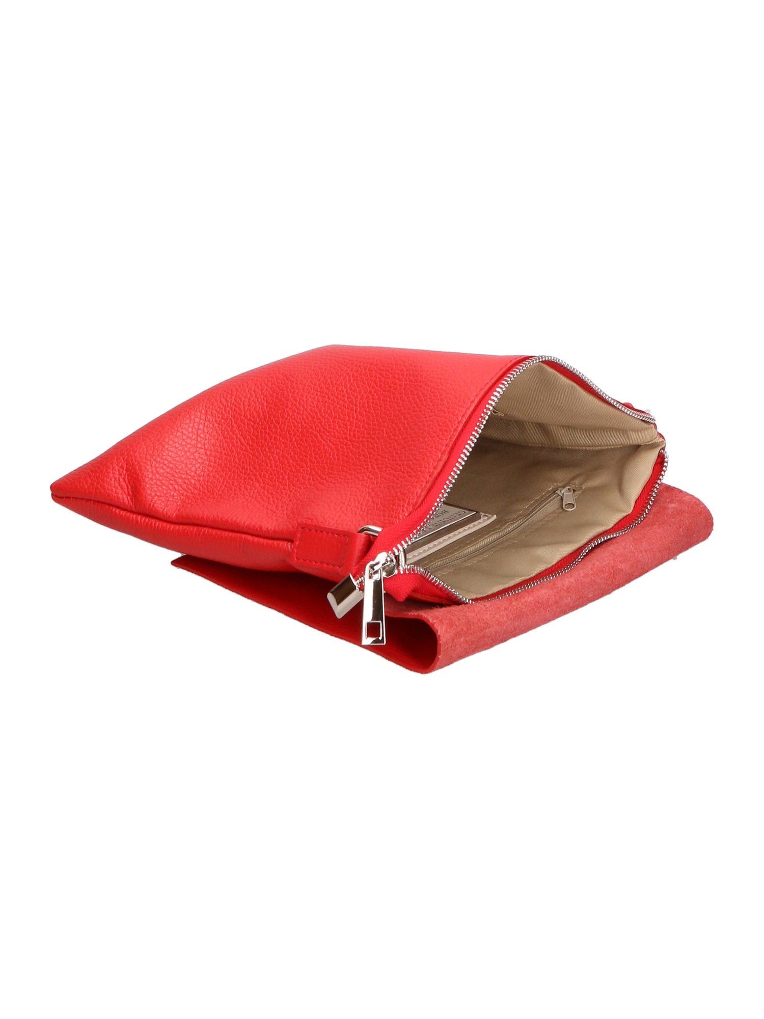 Borsa a Tracolla da Donna Gemma in Vera Pelle Made in Italy 25,5x23,5x1 cm