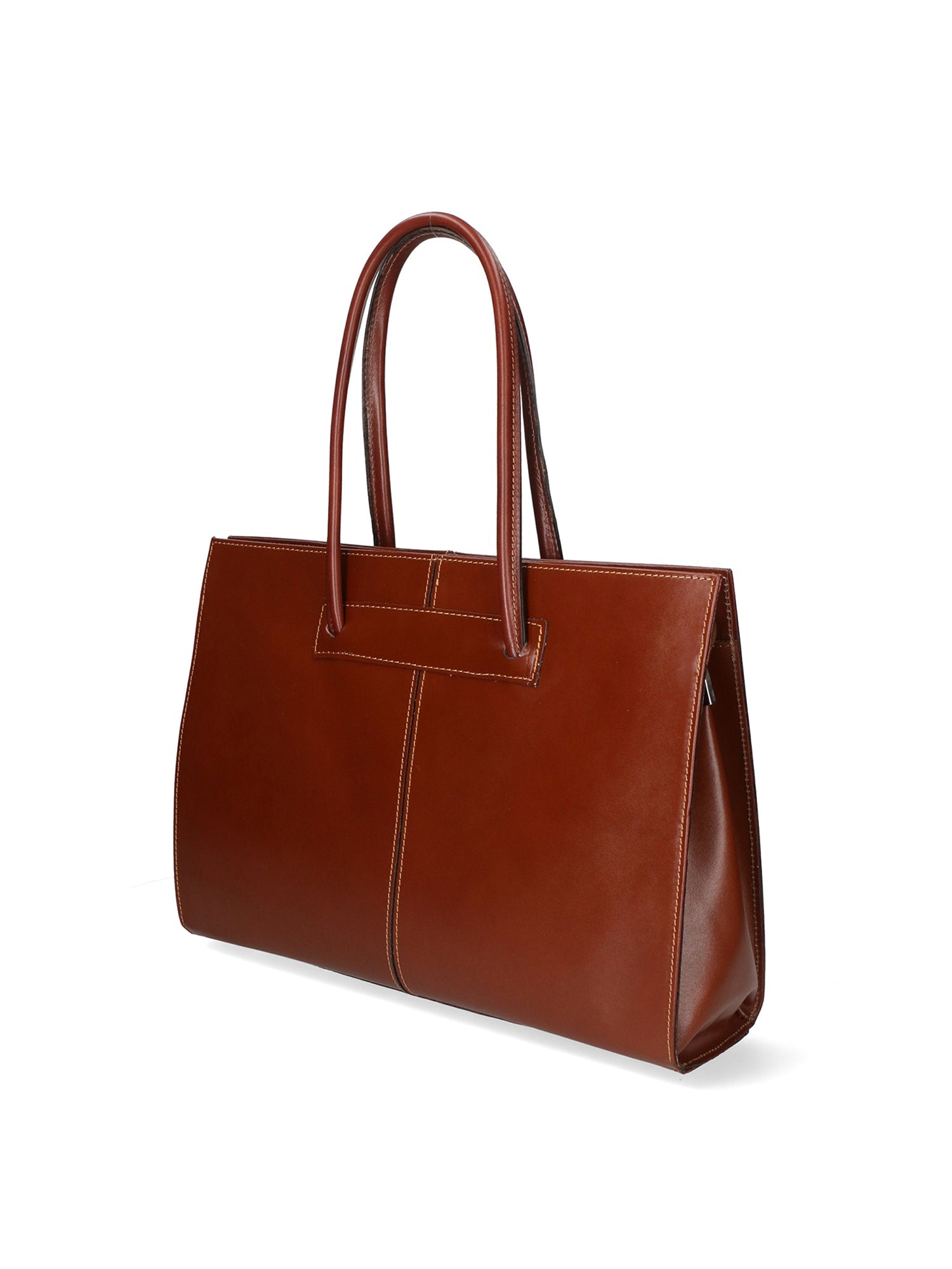 Eugenia Borsa a mano da donna 100% pelle 9008-MARRONE Chiara Ferretti