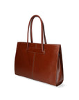 Eugenia Borsa a mano da donna 100% pelle 9008-MARRONE Chiara Ferretti