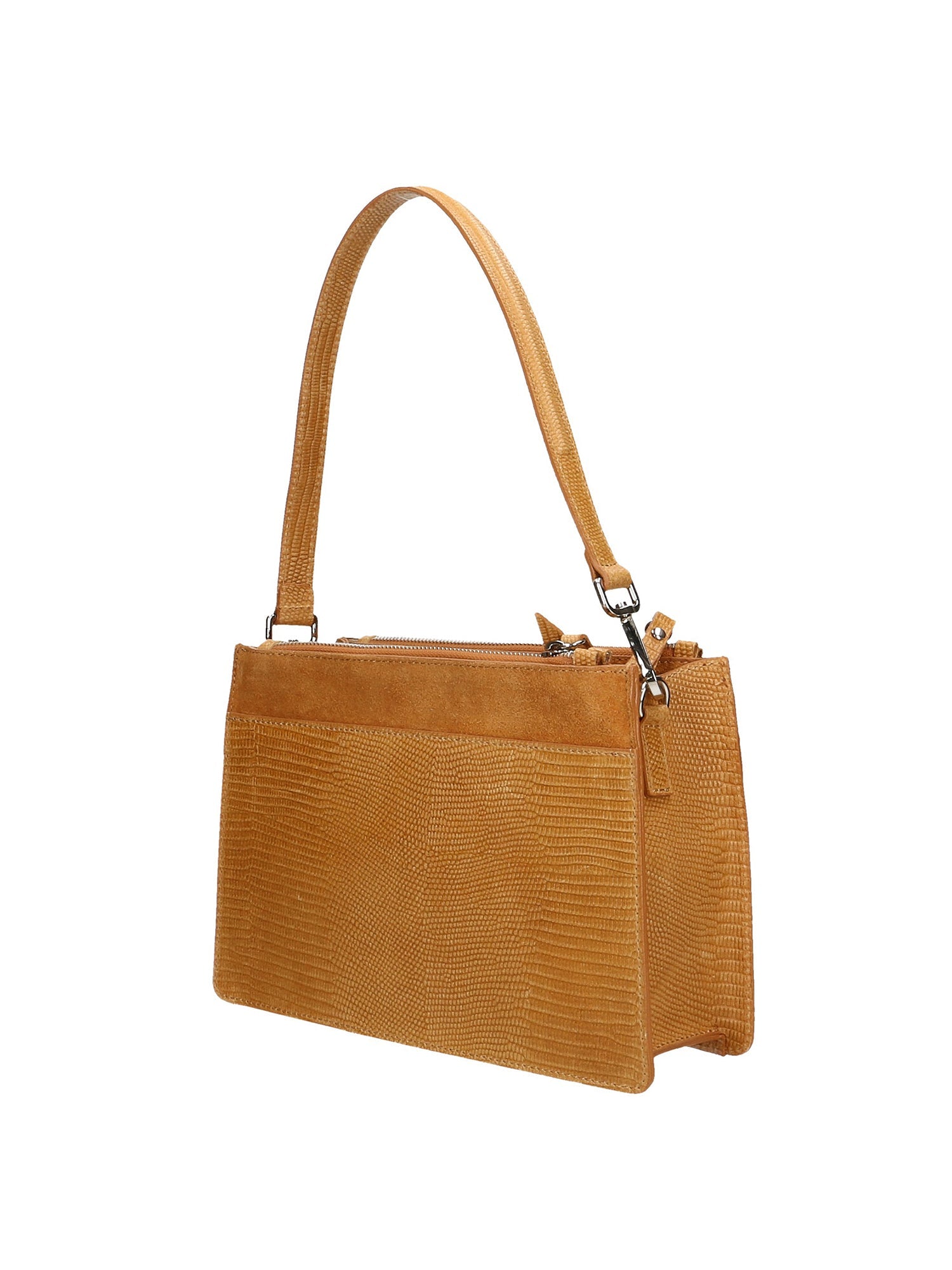 Priscilla Borsa a mano da donna Vera pelle 01185-031 CUOIO SCURO Chiara Ferretti