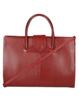 Evelina Borsa a mano da donna 100% pelle 9025-ROSSO Chiara Ferretti