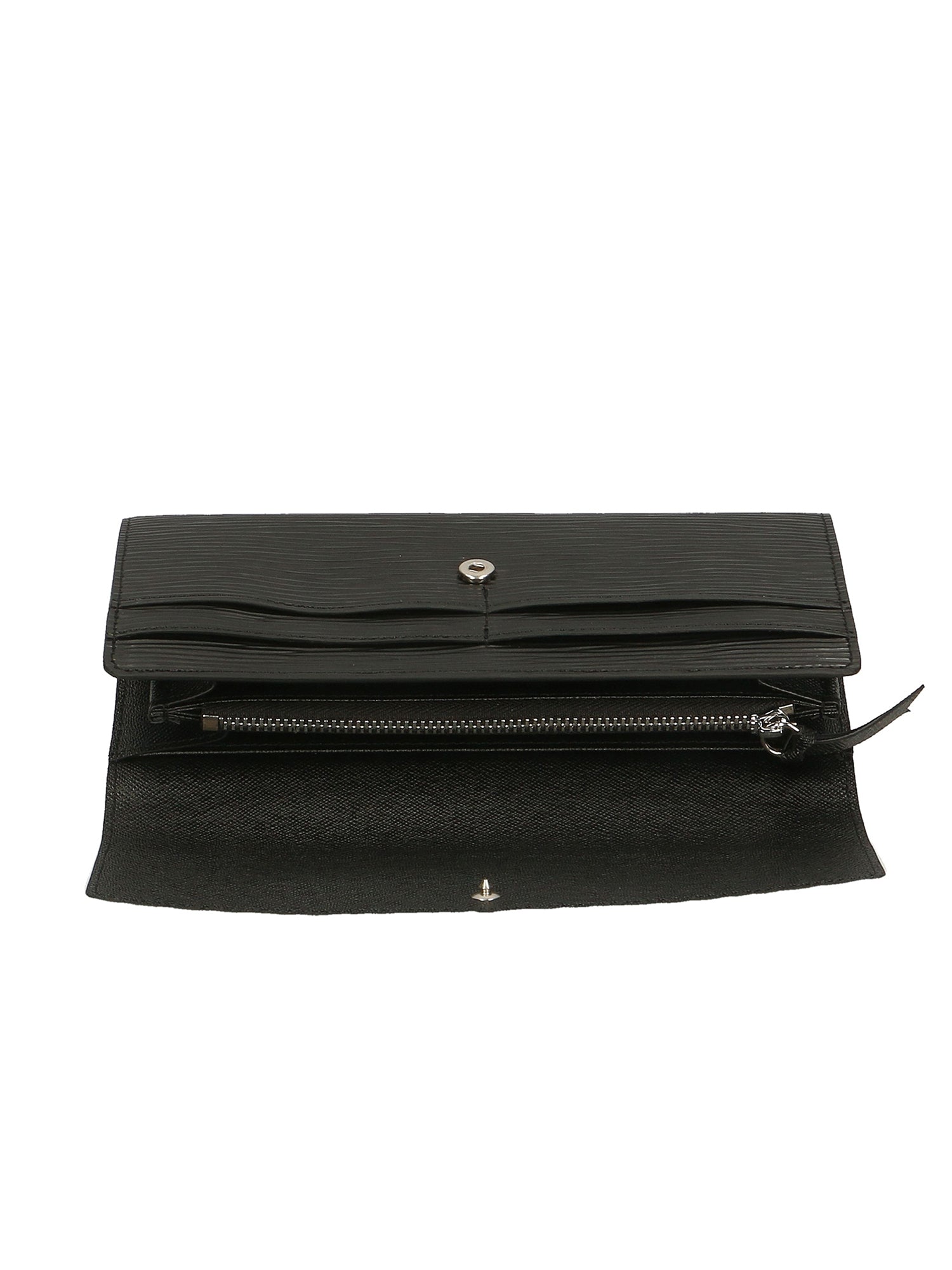 Manila Portafoglio da donna 100% pelle 60303 1-NERO BLACK Chiara Ferretti