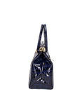 Delfina Borsa a mano da donna Vera pelle 7742-C26 BLU SCURO Chiara Ferretti
