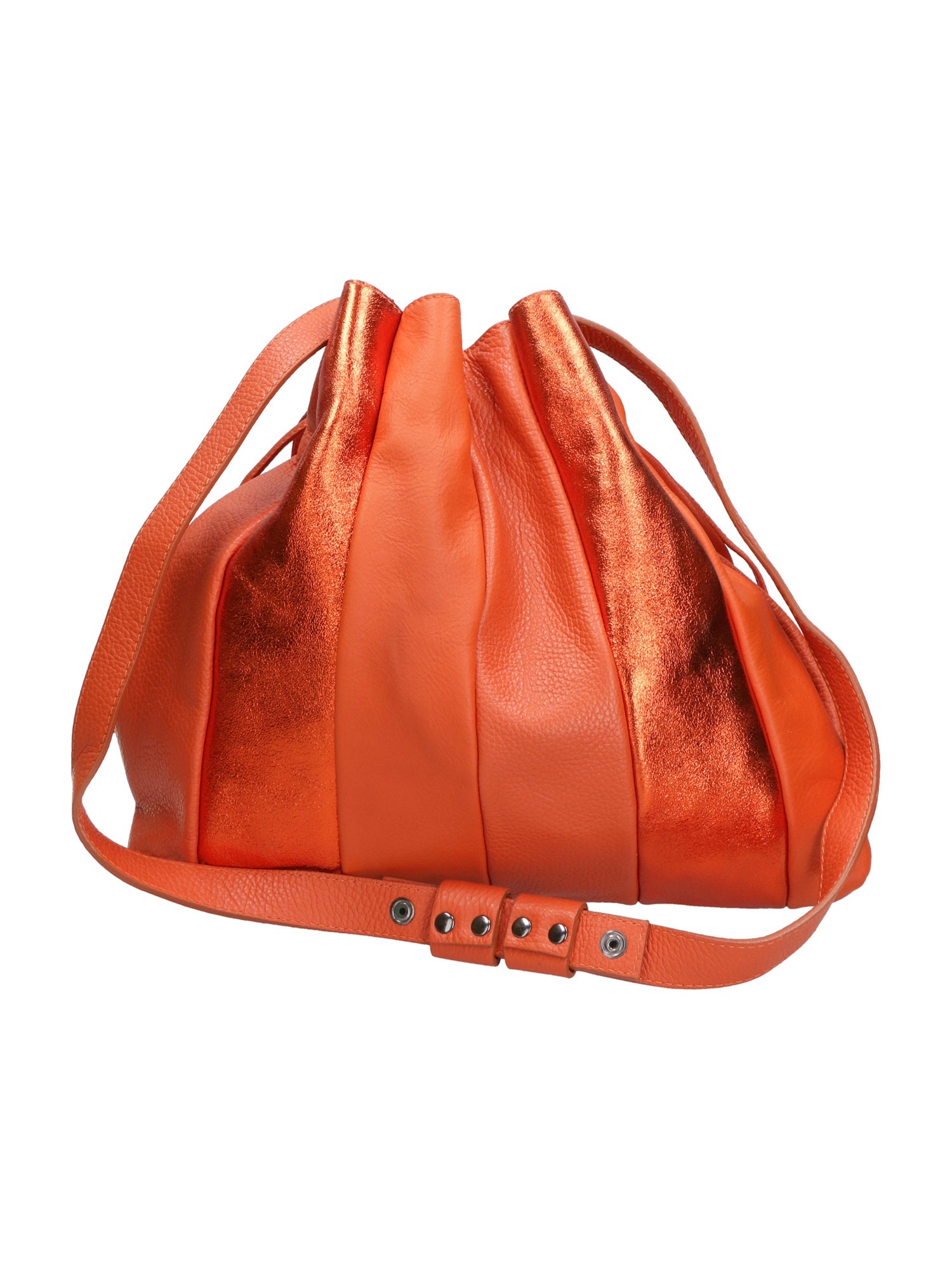 Nunzia Borsa a spalla da donna Vera pelle 576042-ARANCIO ORANGE Chiara Ferretti