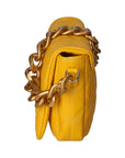 Aurélia Borsa a spalla da donna Vera pelle 04542-S04 GIALLO Chiara Ferretti