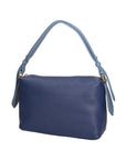 Vivienne Borsa a spalla da donna Vera pelle 06674-D24 BLU + D41 C.ZUCC. Chiara Ferretti