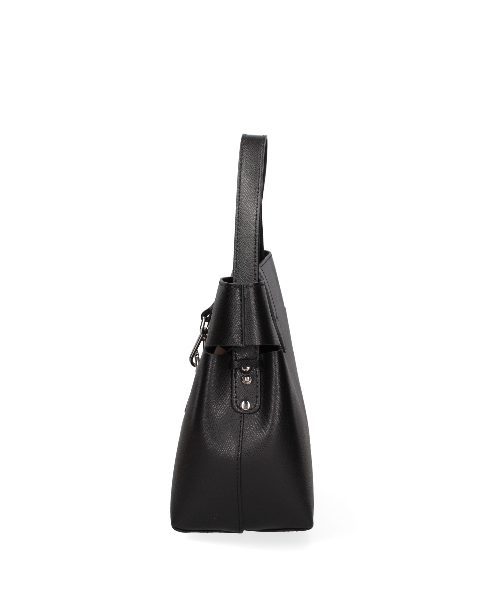 Liviana Borsa a mano da donna Vera pelle 07379-NERO Chiara Ferretti