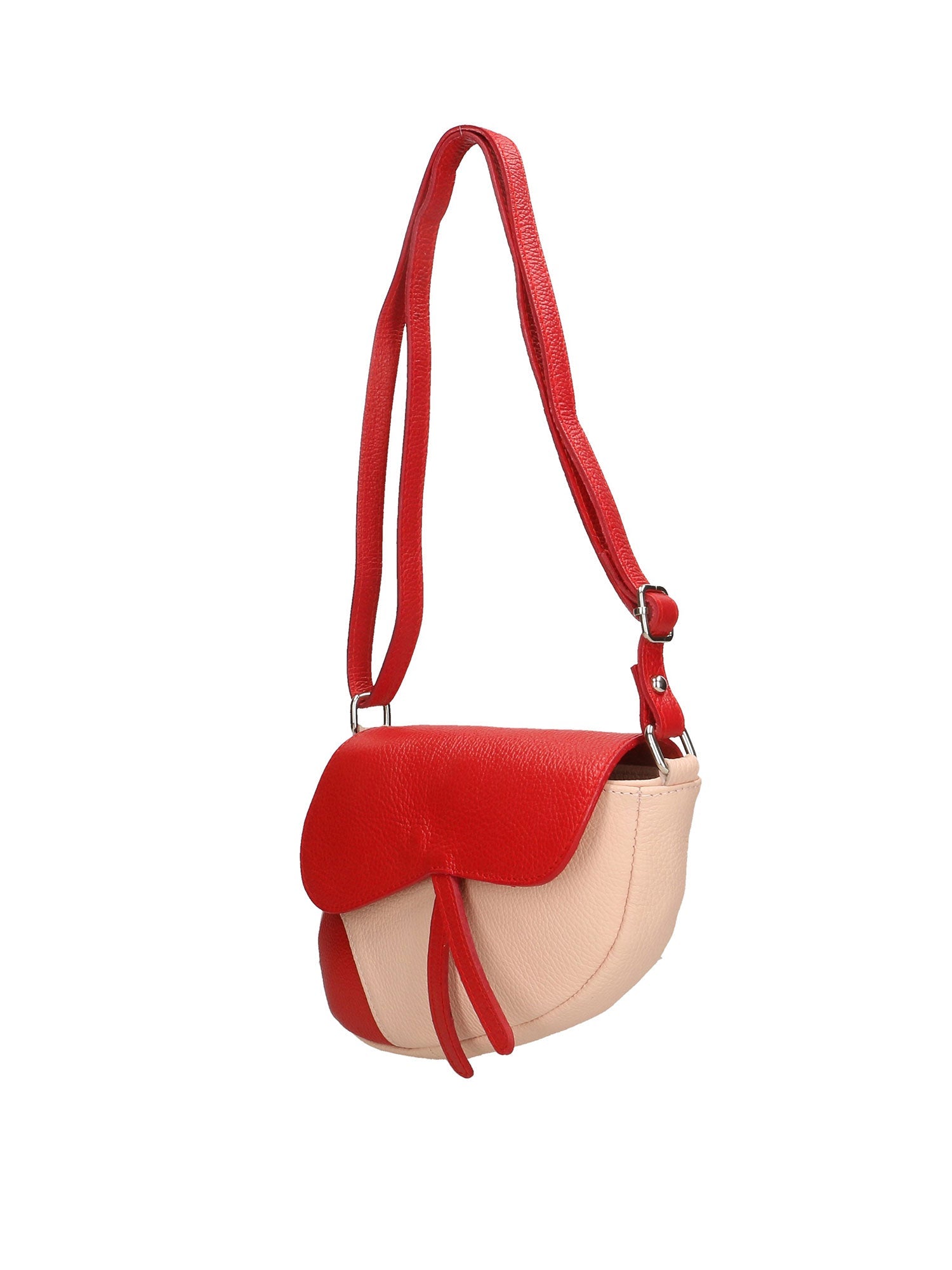 Sylvana Borsa a tracolla da donna Vera pelle 193034-ROSSO+ROSA Chiara Ferretti