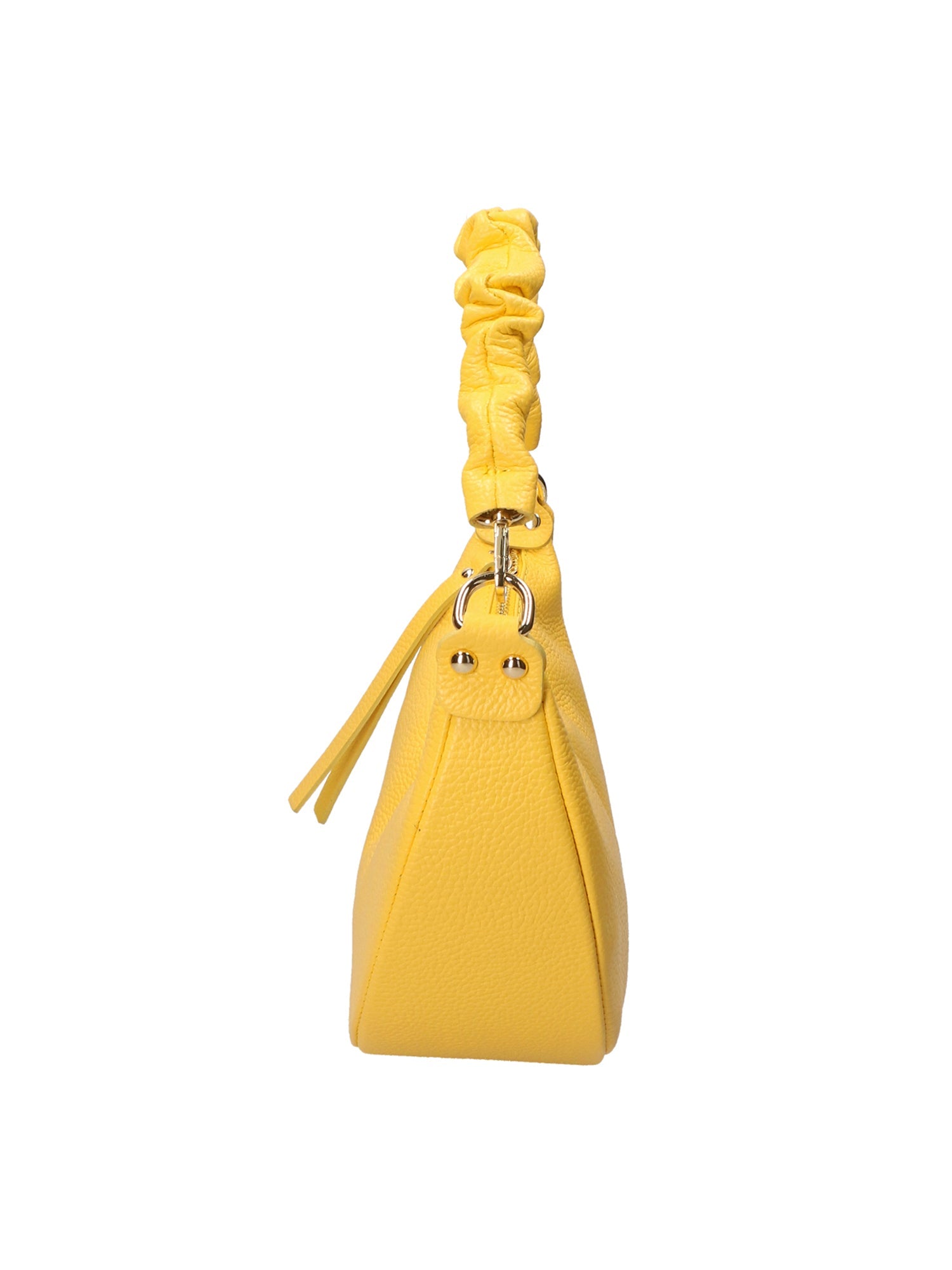 Ida Borsa a spalla da donna Vera pelle 05916-C65 GIALLO Chiara Ferretti