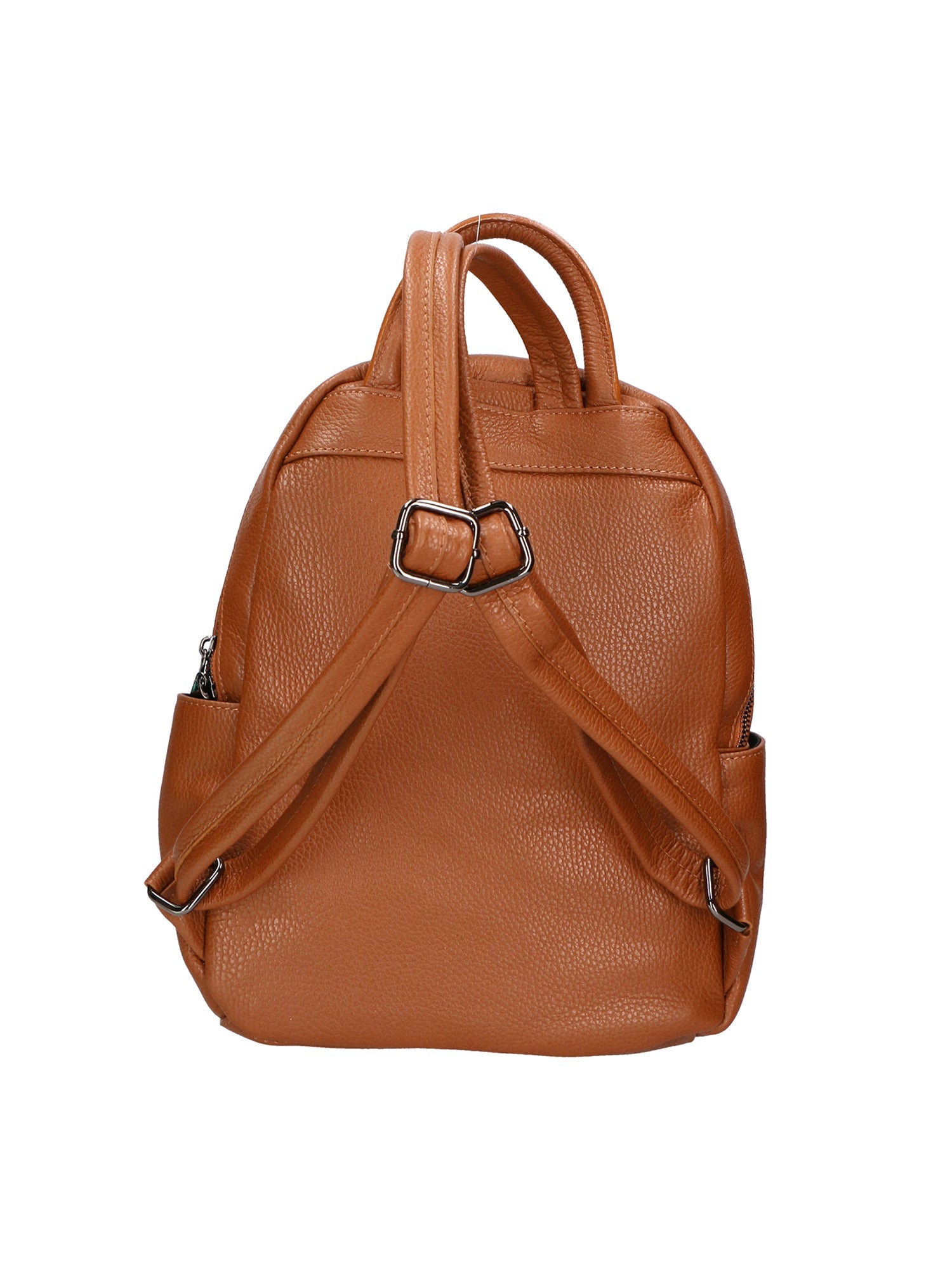 Vida 06522-D17 CUOIO SCURO Zaino da donna in vera pelle DARK COGNAC Chiara Ferretti