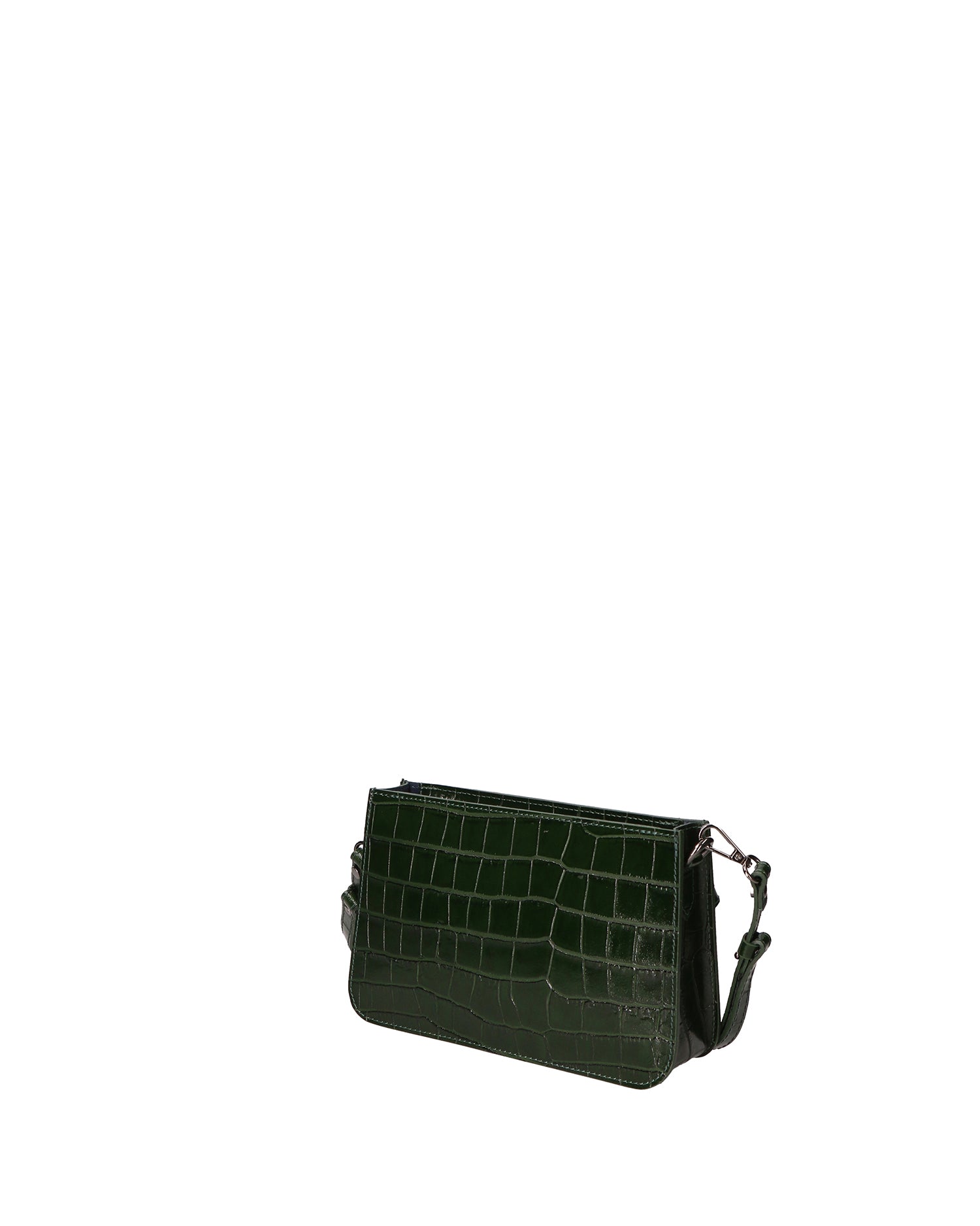 Valoria Borsa a spalla da donna Vera pelle 05414-B14 VERDE SCURO Chiara Ferretti