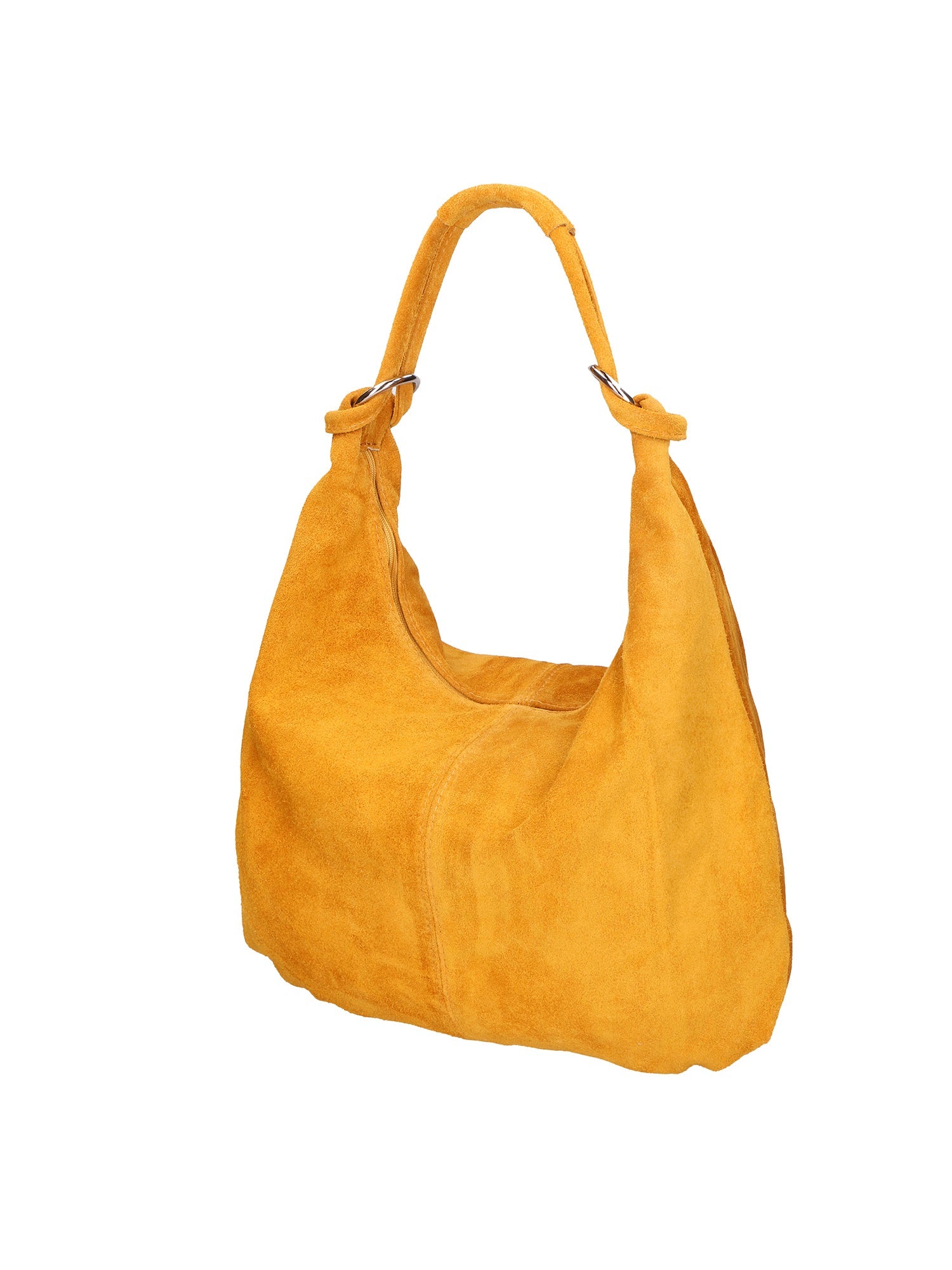Valeria Damen-Schultertasche aus echtem Leder, hergestellt in Italien, 34 x 43,5 x 5 cm