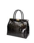 Delfina Borsa a mano da donna Vera pelle 7742-C28 NERO Chiara Ferretti