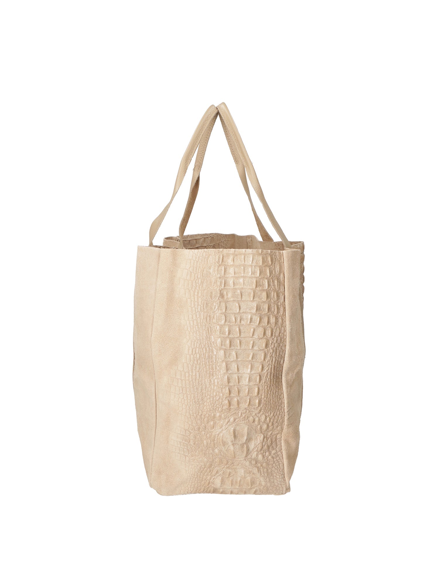 Edith Borsa Shopper da donna Vera pelle 80043-004 TAUPE Chiara Ferretti