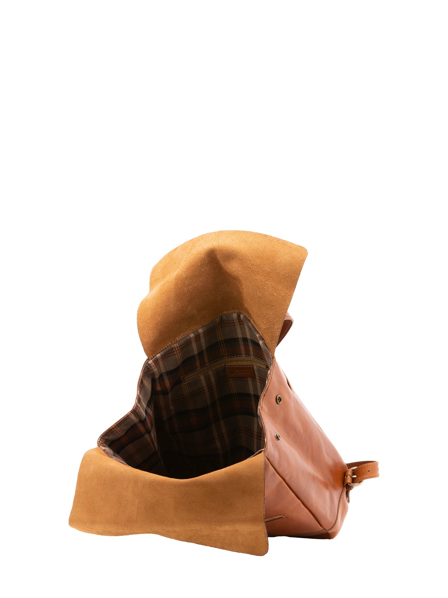 Zaino unisex in vera pelle 100% cotone 4590-MIELE Alessia Firenze