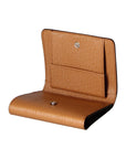 Marysol Portafoglio da donna Vera Pelle 60133 2-CUOIO COGNAC Chiara Ferretti