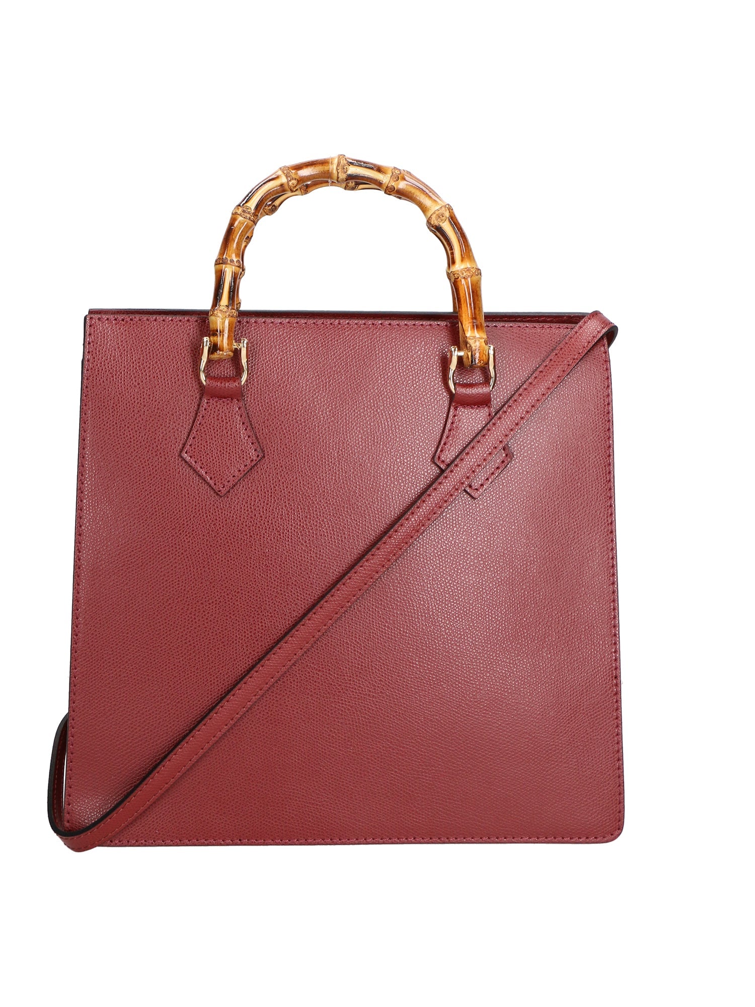 Lorenza Borsa a mano da donna Vera pelle 06524-P612 VINO Chiara Ferretti