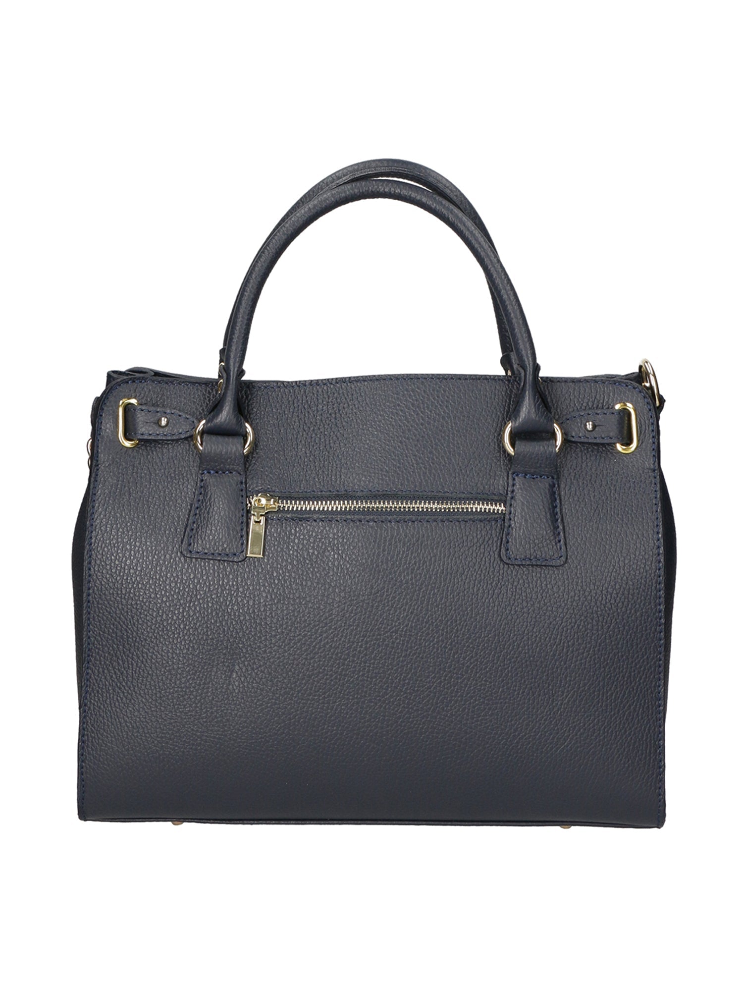 Dorotea Borsa a mano da donna 100% pelle 80040-D26 BLU SCURO DARK BLUE Chiara Ferretti