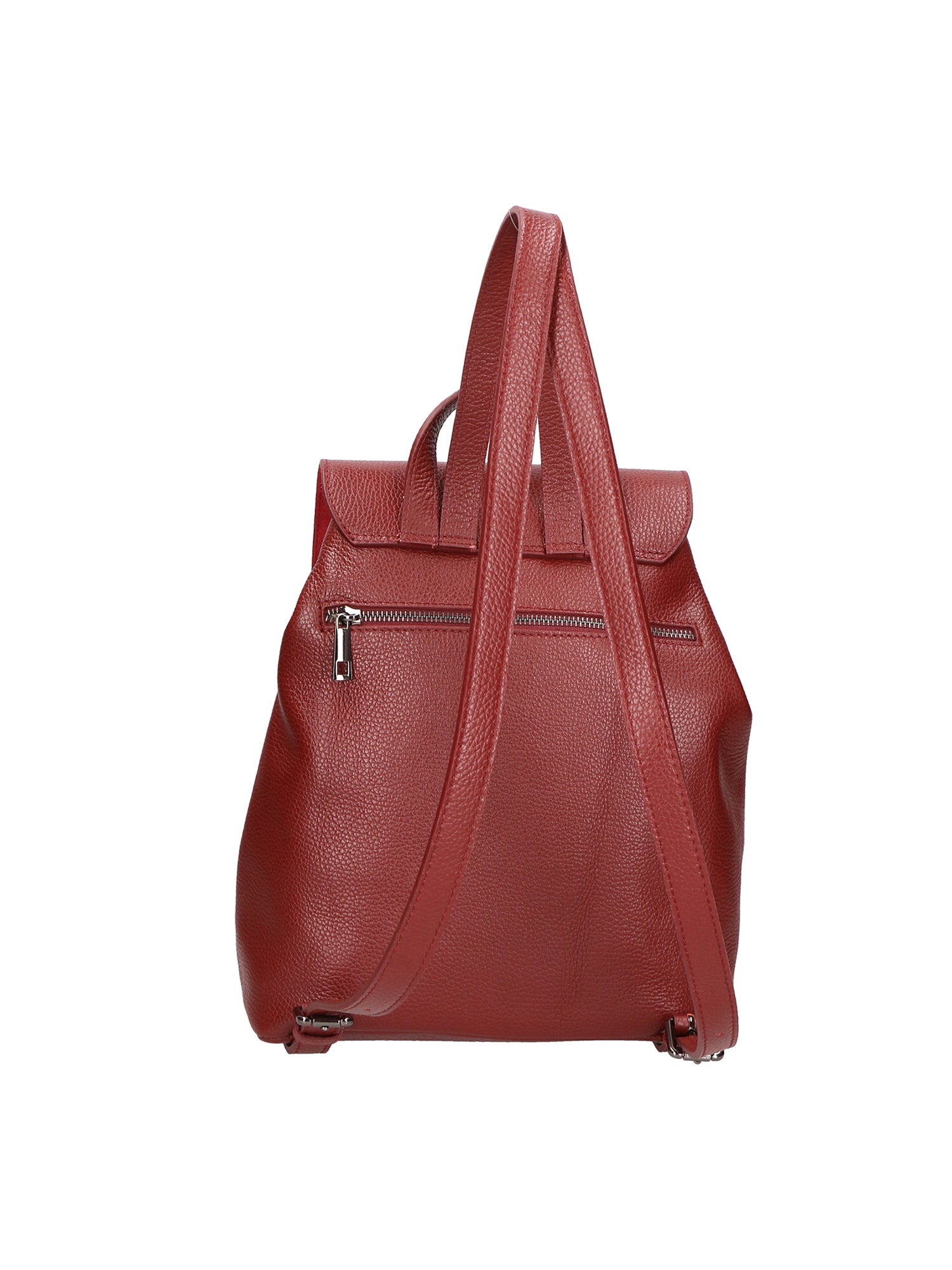 Lorentina 06855-D10 ROSSO SCURO Zaino da donna in vera pelle DARK RED Chiara Ferretti