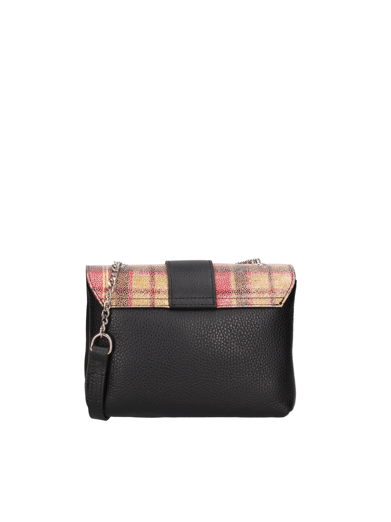 Caelia Borsa a tracolla da donna Vera pelle 194942-NERO+ROSSO Chiara Ferretti