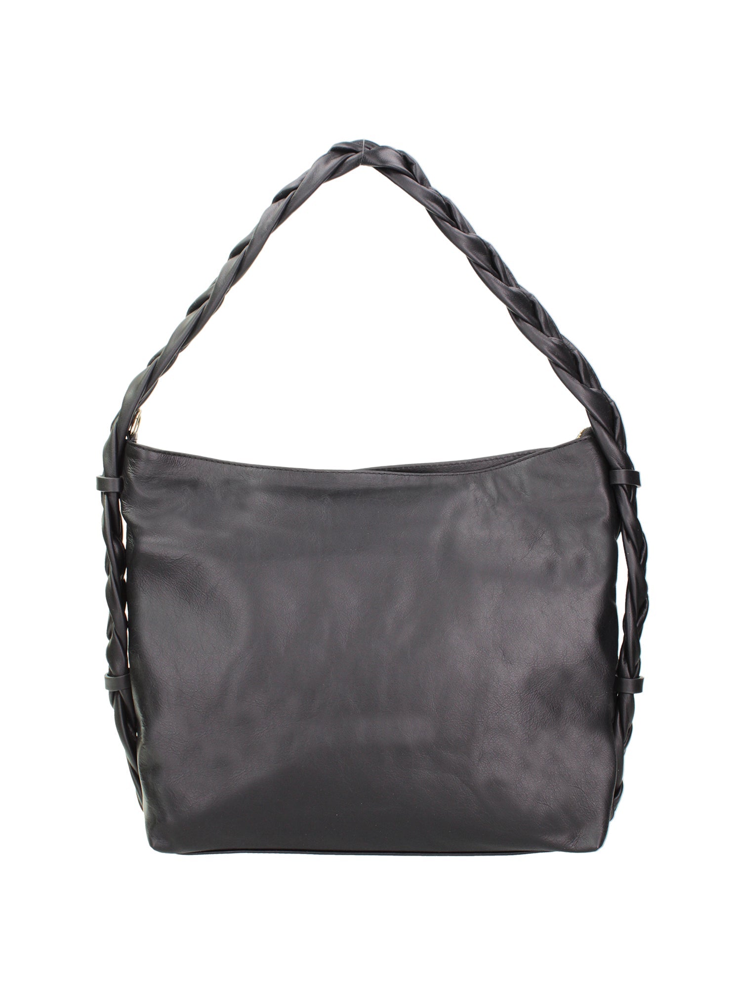 Umbria Borsa a spalla da donna Vera pelle 07169-NERO BLACK Chiara Ferretti