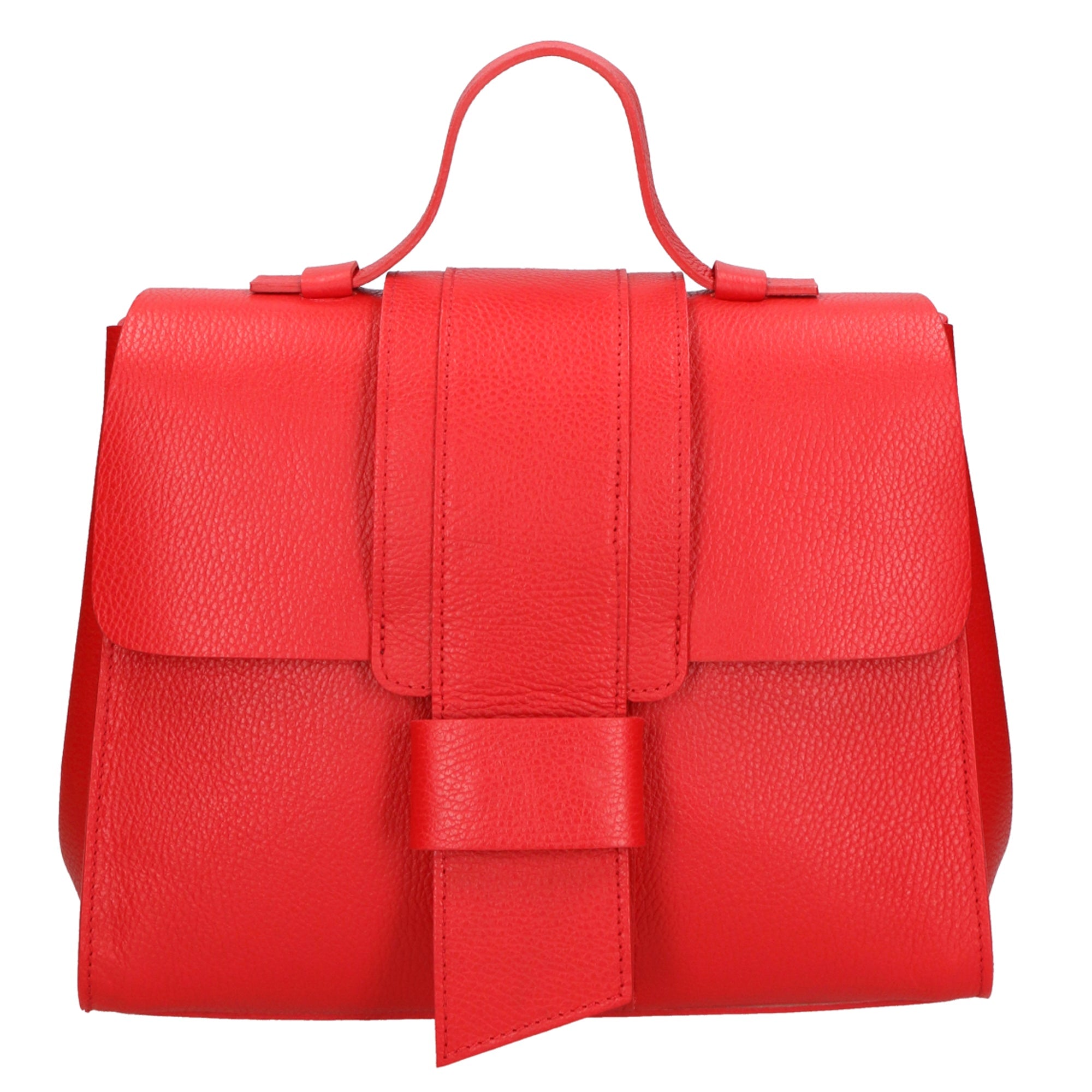 Immacolata Borsa a mano da donna Vera pelle 06244-D58 ROSSO + D13 ROSA Chiara Ferretti